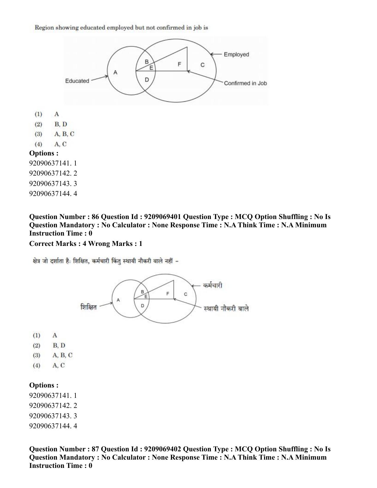 CUET PG 2023: COQP11 – General (Eng.)-Shift 3 (08-06-2023) Question Paper - Page 80