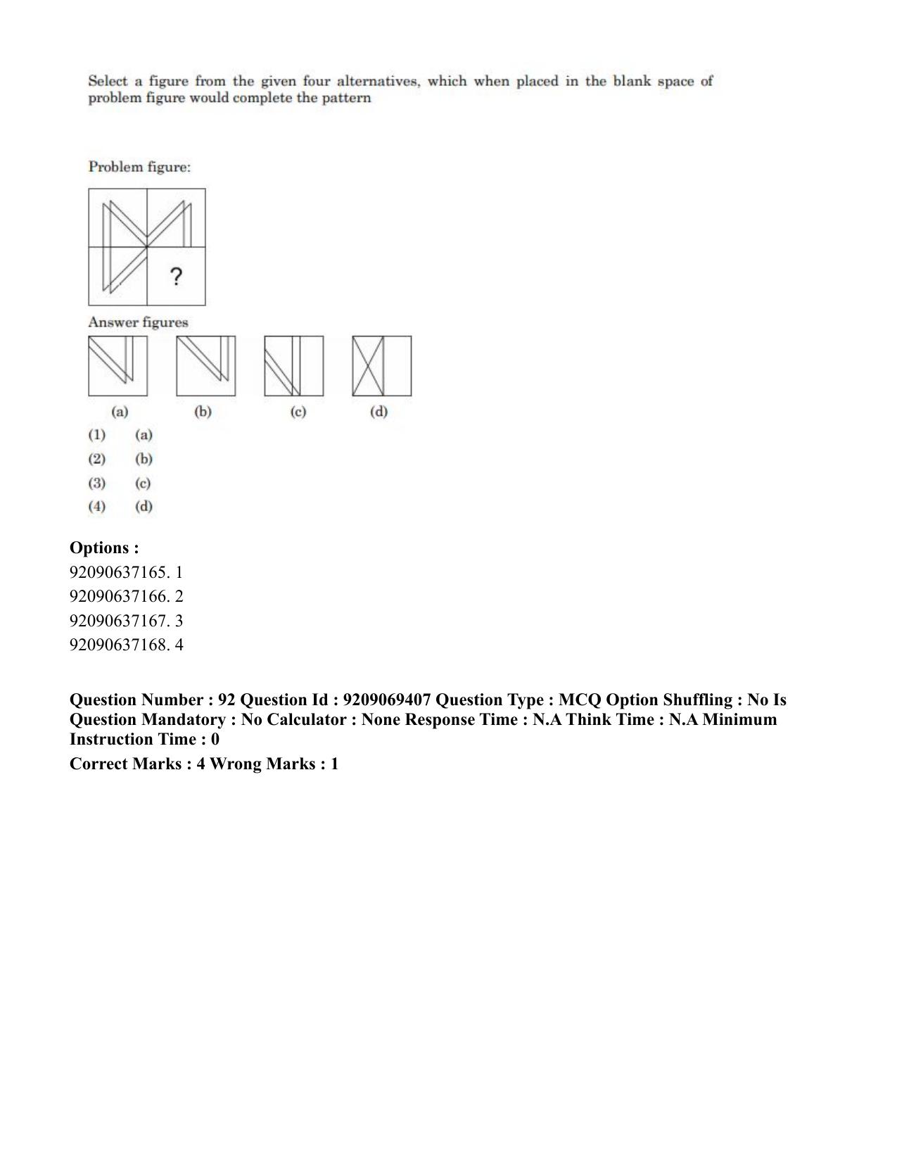 CUET PG 2023: COQP11 – General (Eng.)-Shift 3 (08-06-2023) Question Paper - Page 86