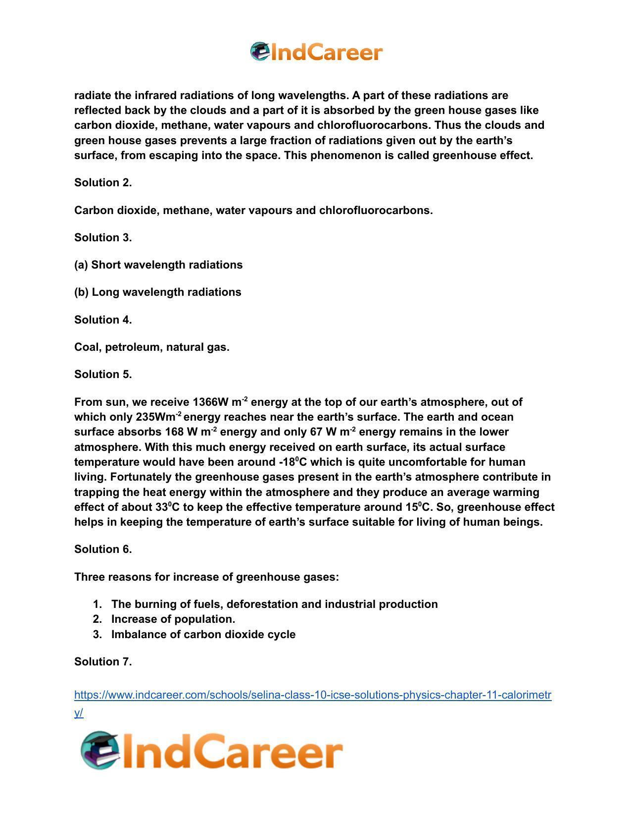 Selina Class 10 ICSE Solutions Physics : Chapter 11- Calorimetry - Page 28