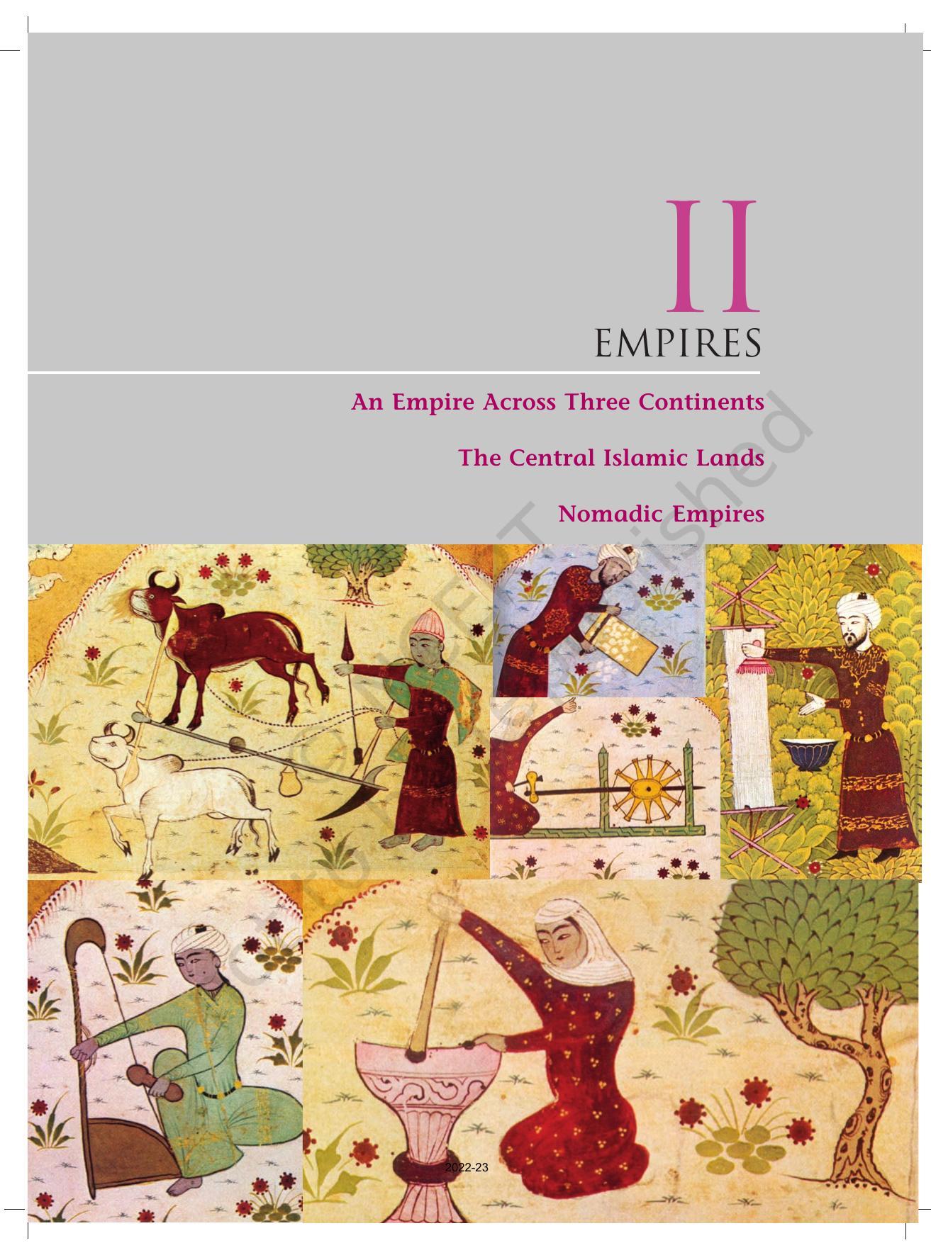 NCERT Book for Class 11 History Chapter 3 An Empire Across Three Continents - Page 1