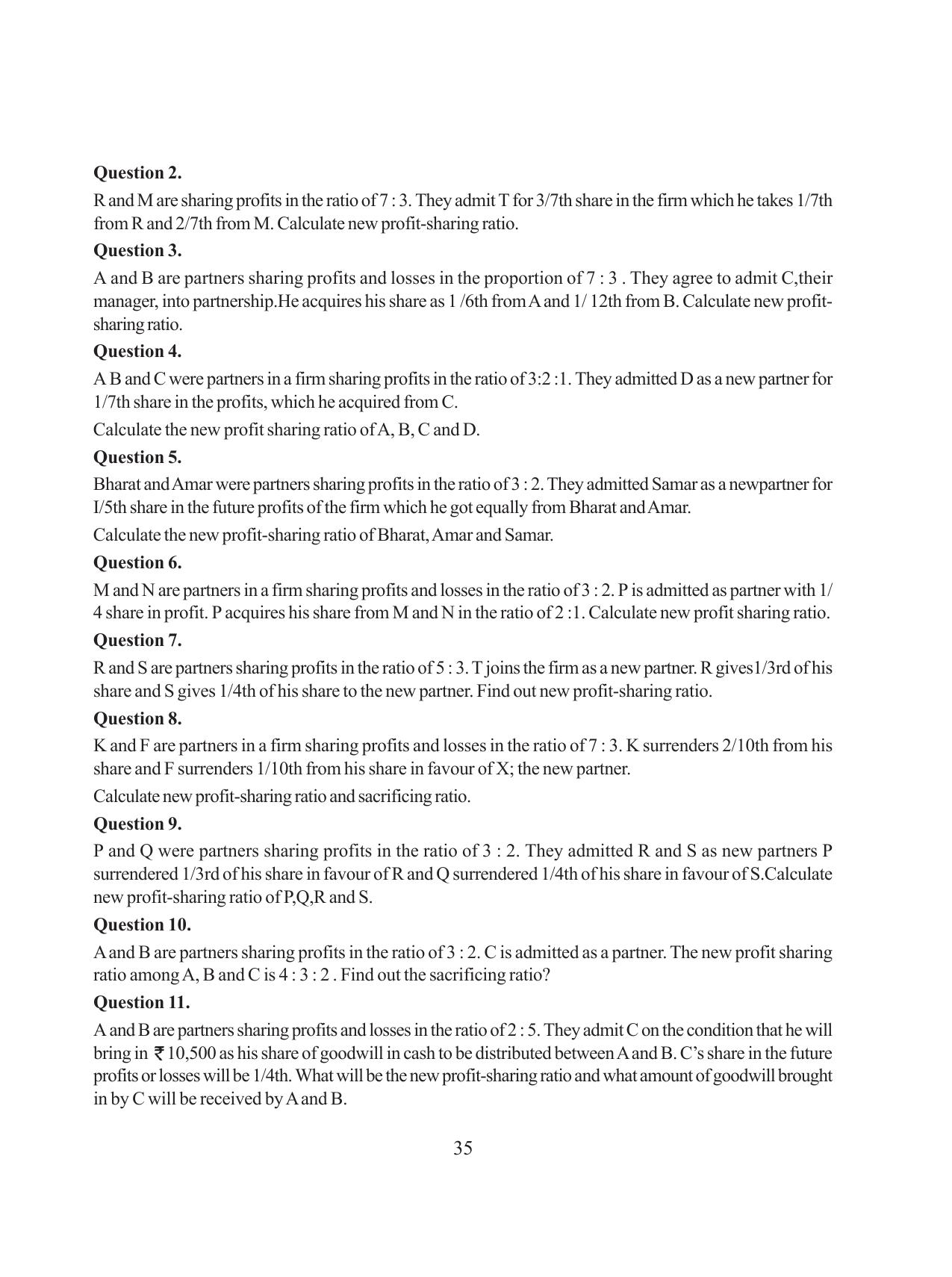 Tripura Board Class 12 Accountency Bengali Version Workbooks - Page 39