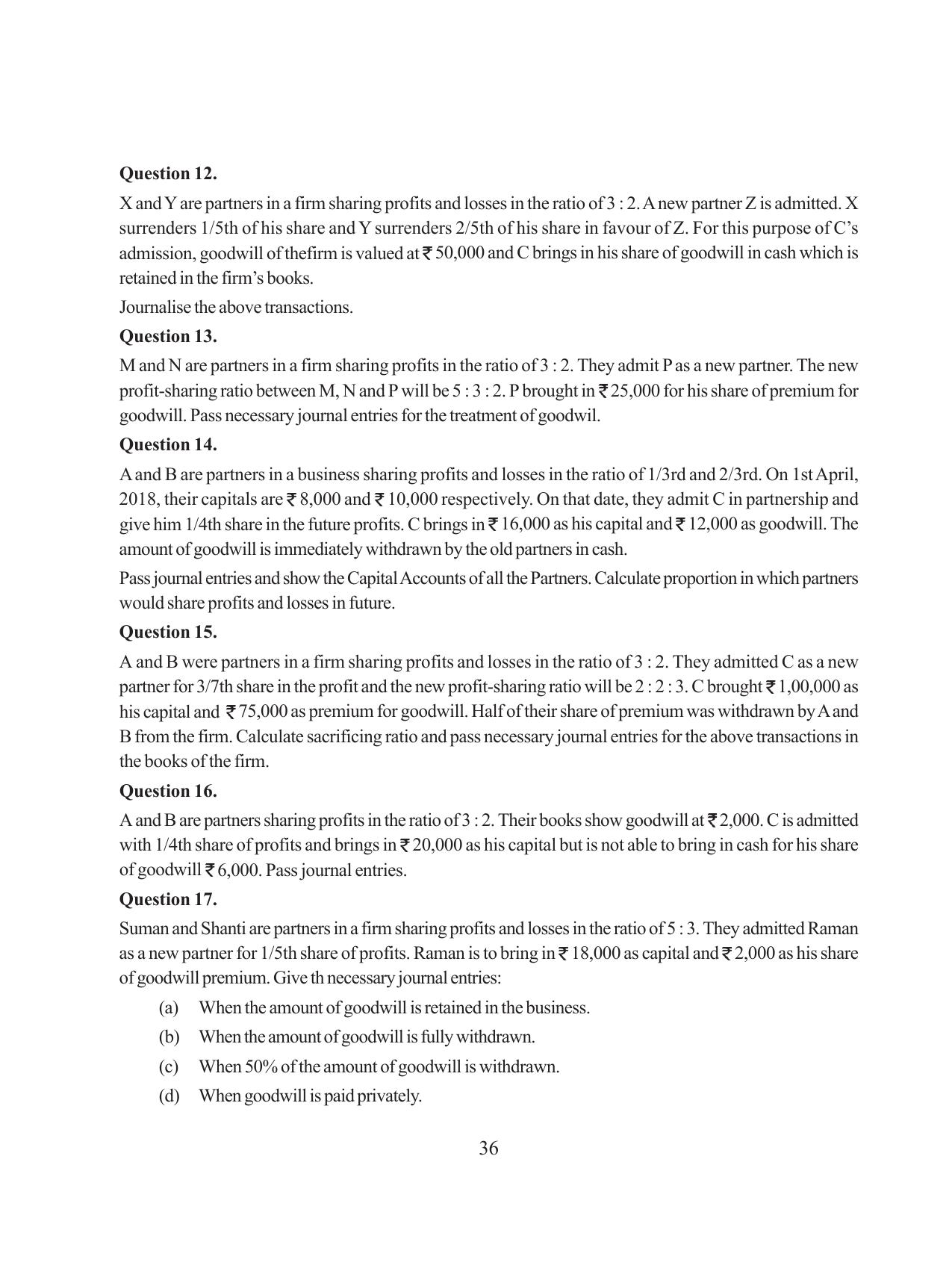 Tripura Board Class 12 Accountency Bengali Version Workbooks - Page 40