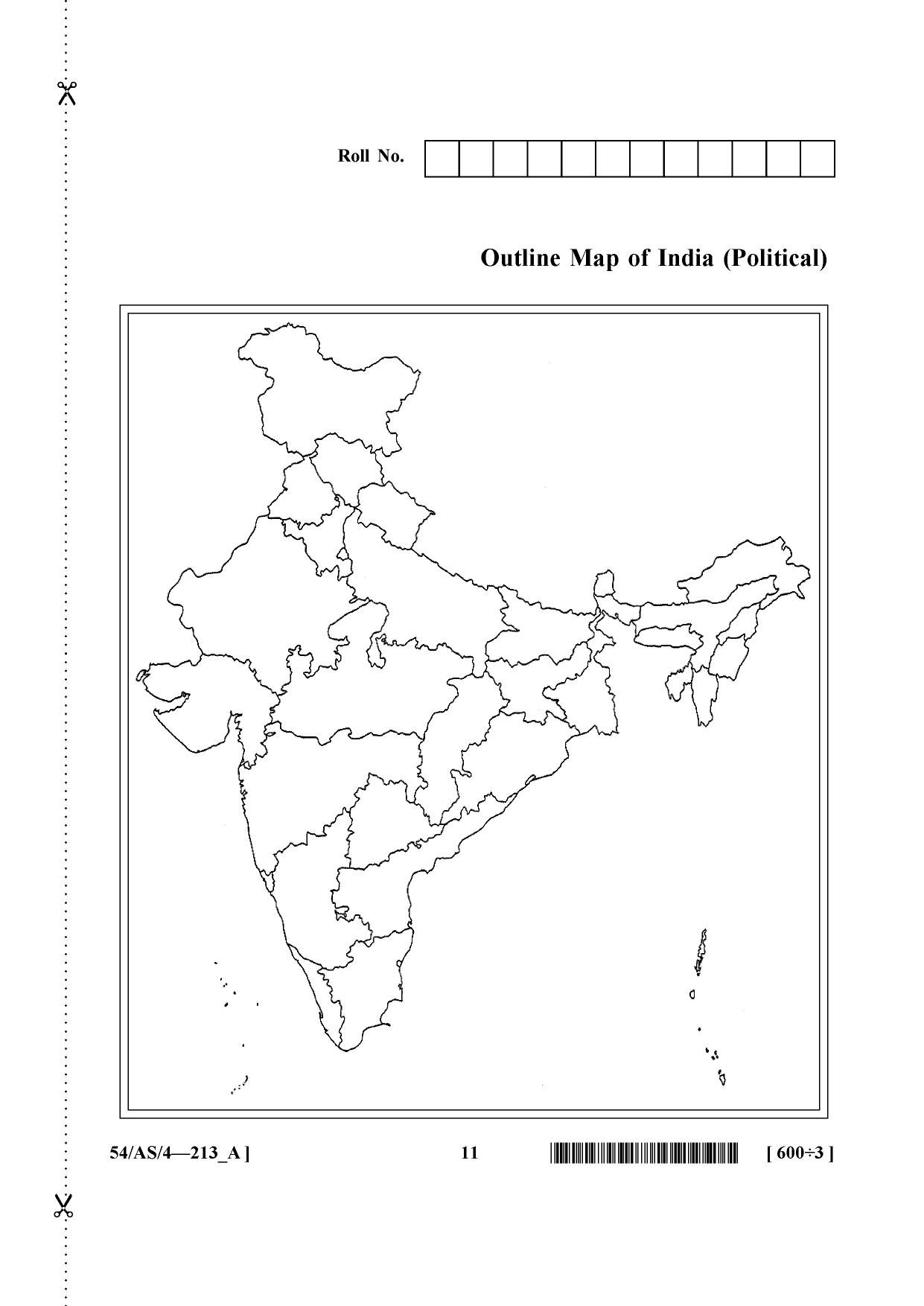 NIOS April 2017 Class 10 Social Science Question Paper - Page 11