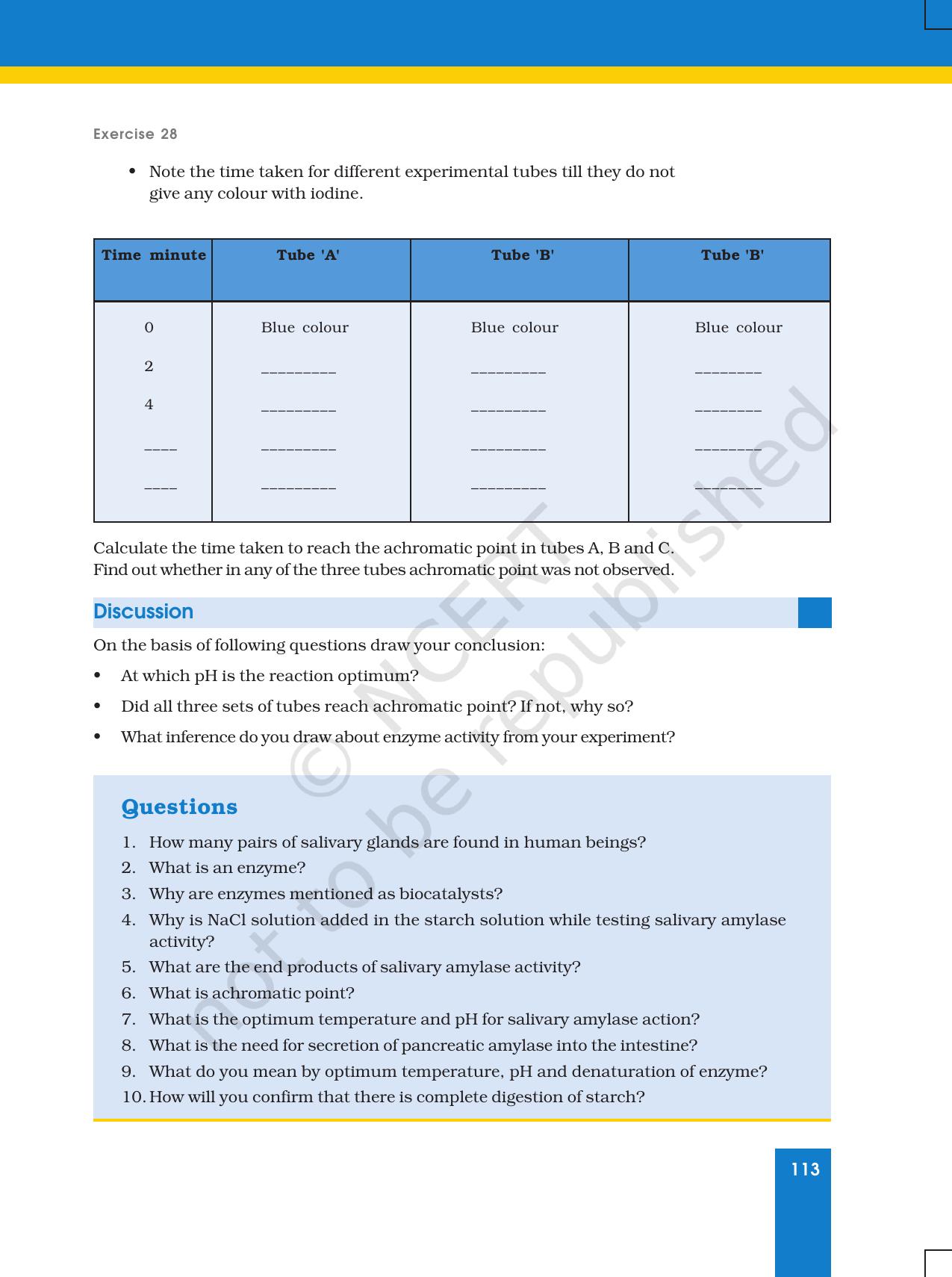NCERT Laboratory Manuals for Class XI Biology - Exercise 28 to 30 - Page 2