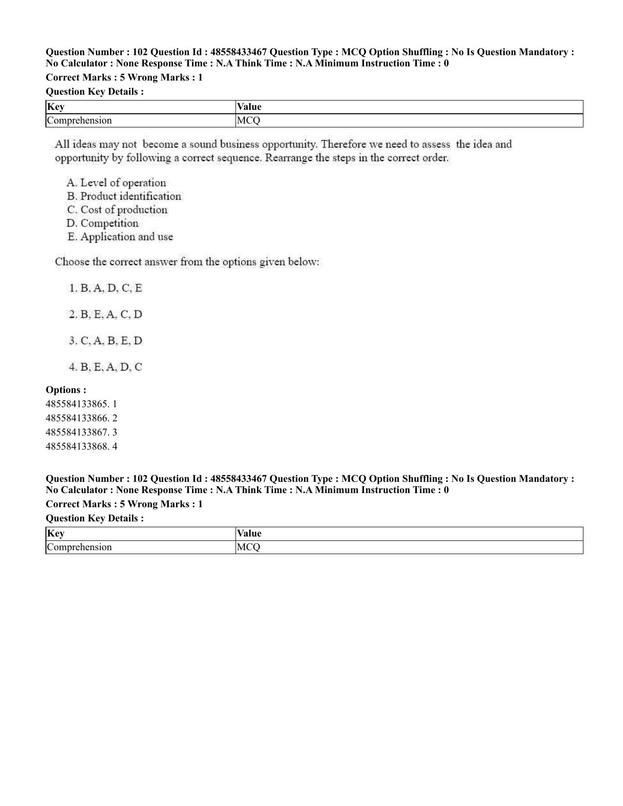 CUET 2023 English Kannada compressed Shift 1 Question Papers - 18 June 2023 - Page 71