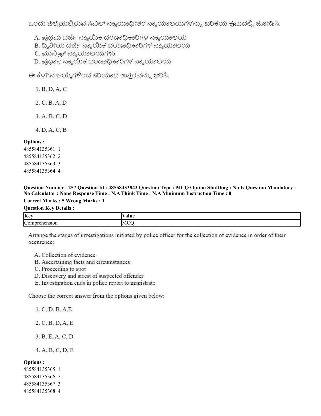 CUET 2023 English Kannada compressed Shift 1 Question Papers - 18 June 2023 - Page 196
