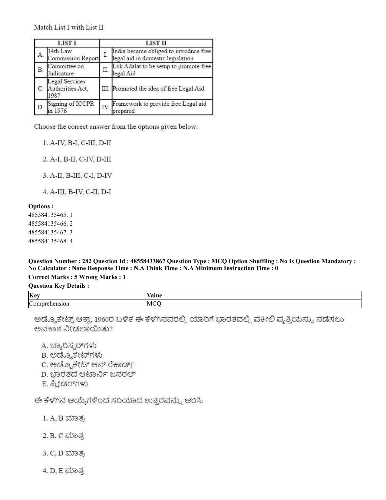 CUET 2023 English Kannada compressed Shift 1 Question Papers - 18 June 2023 - Page 225