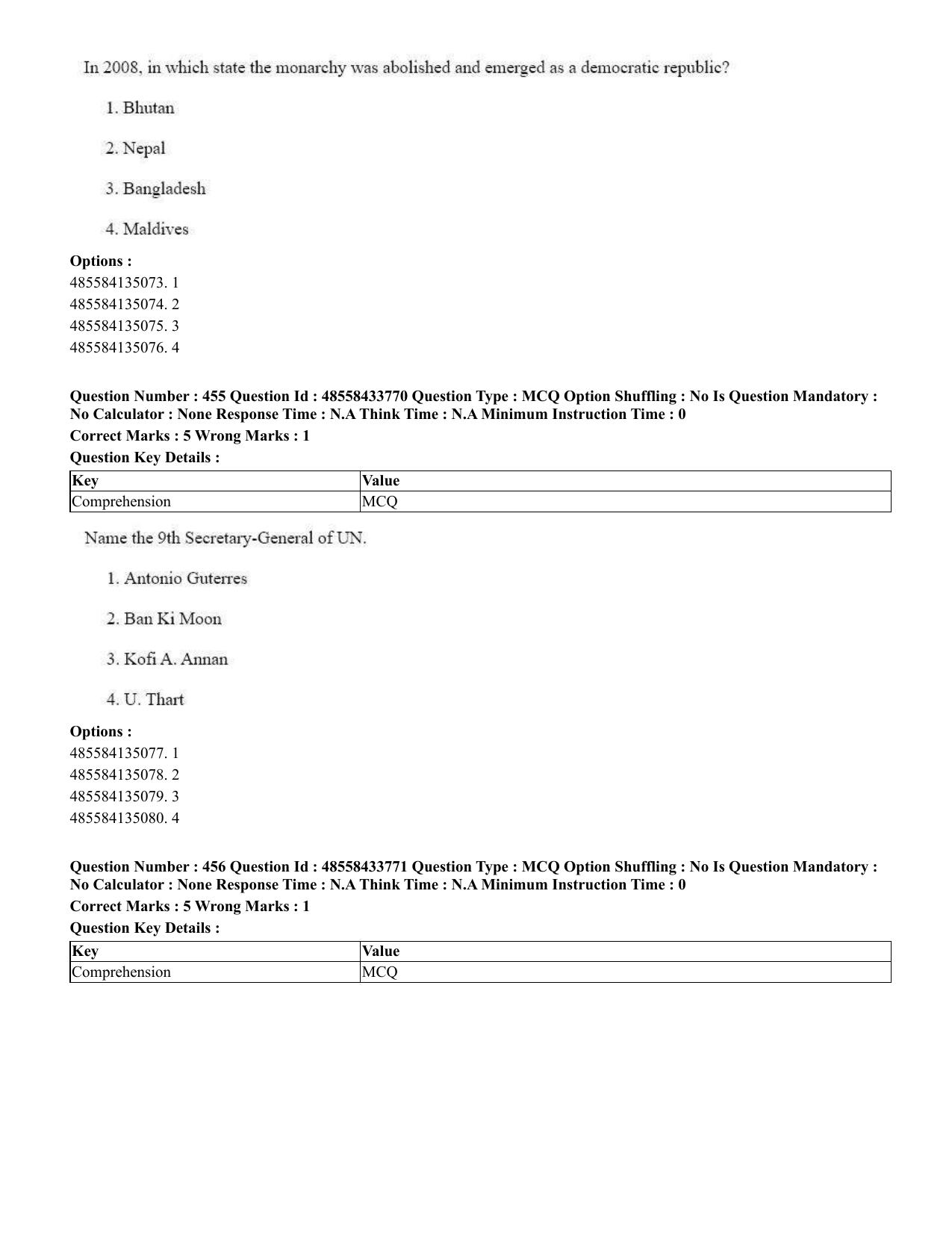 CUET 2023 English Kannada compressed Shift 1 Question Papers - 18 June 2023 - Page 410