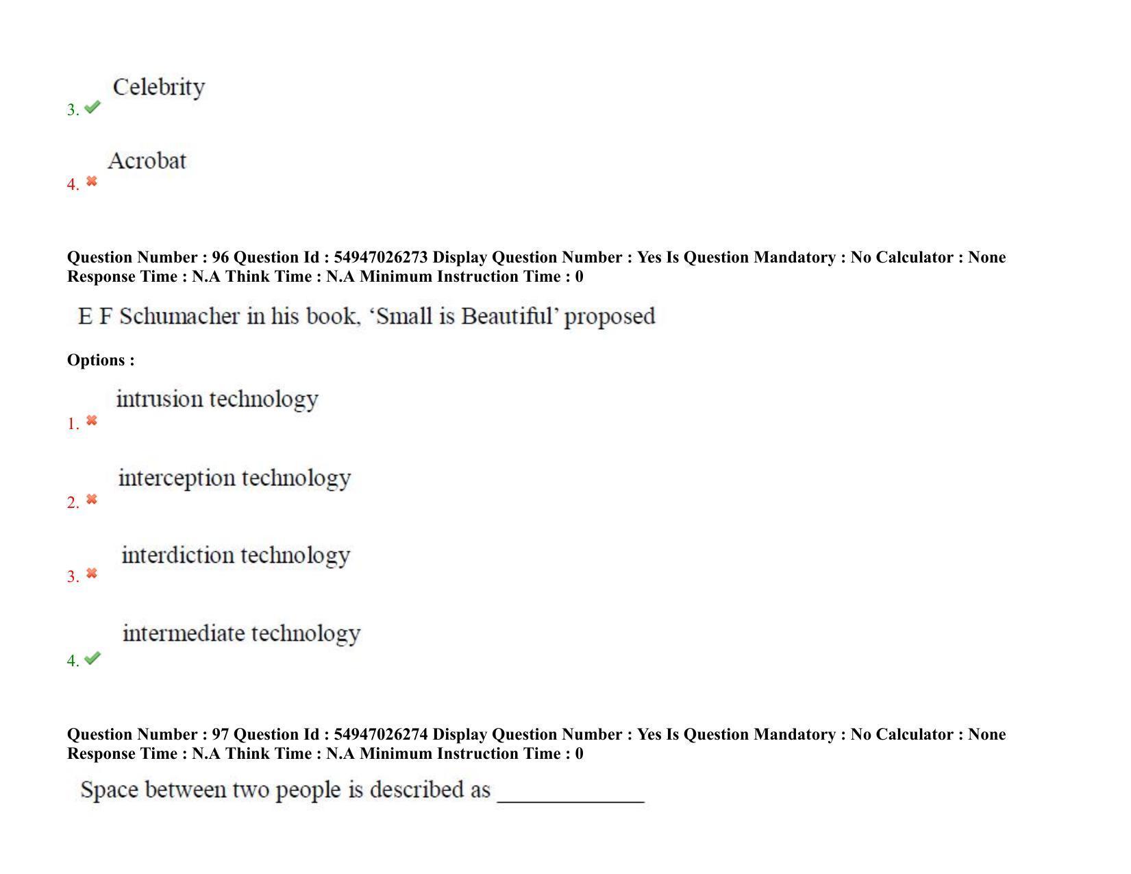 AP RCET 2022: Journalism and Mass Communication - 18-10-2022 (Tuesday) Session-II: Question Paper With keys - Page 76