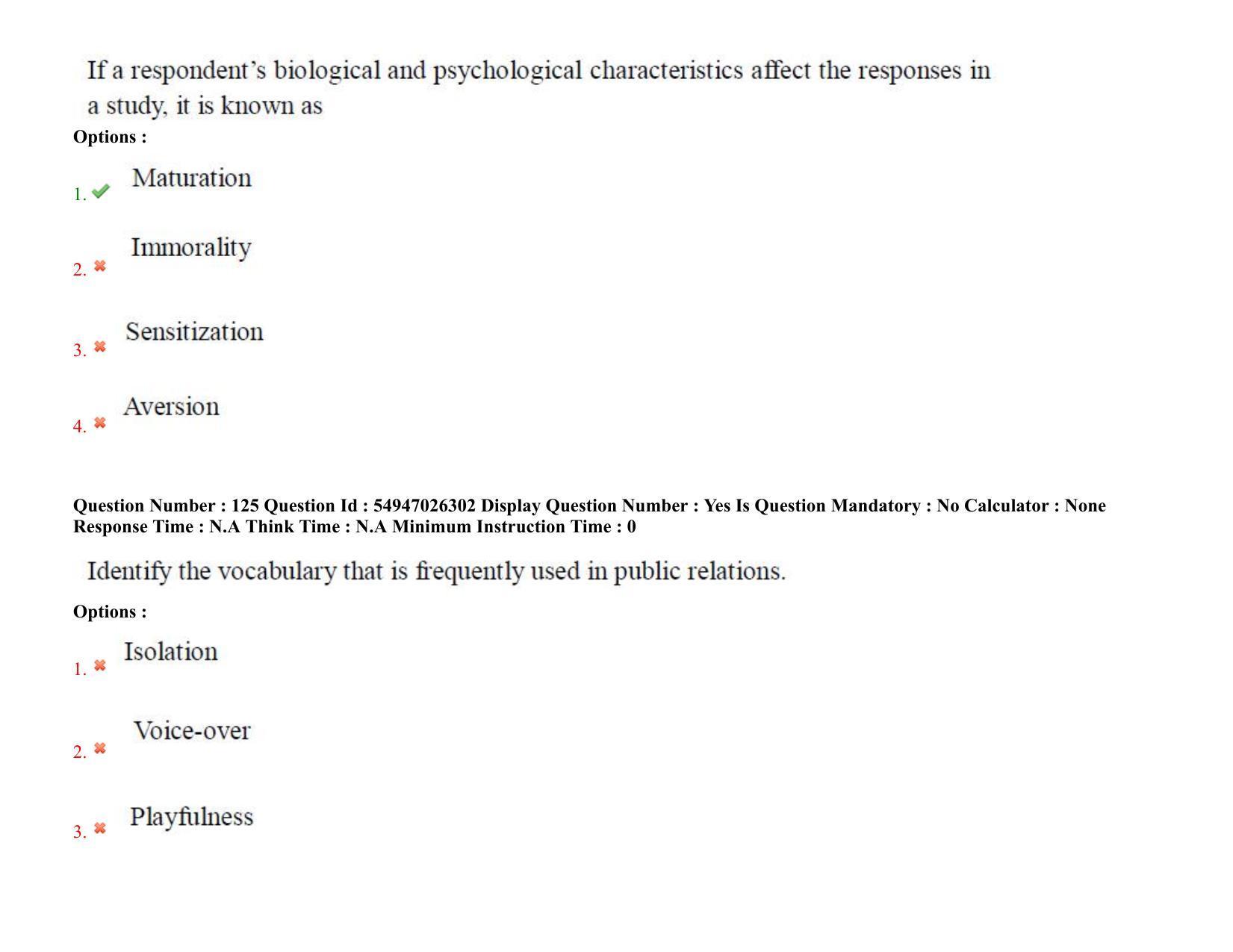 AP RCET 2022: Journalism and Mass Communication - 18-10-2022 (Tuesday) Session-II: Question Paper With keys - Page 93