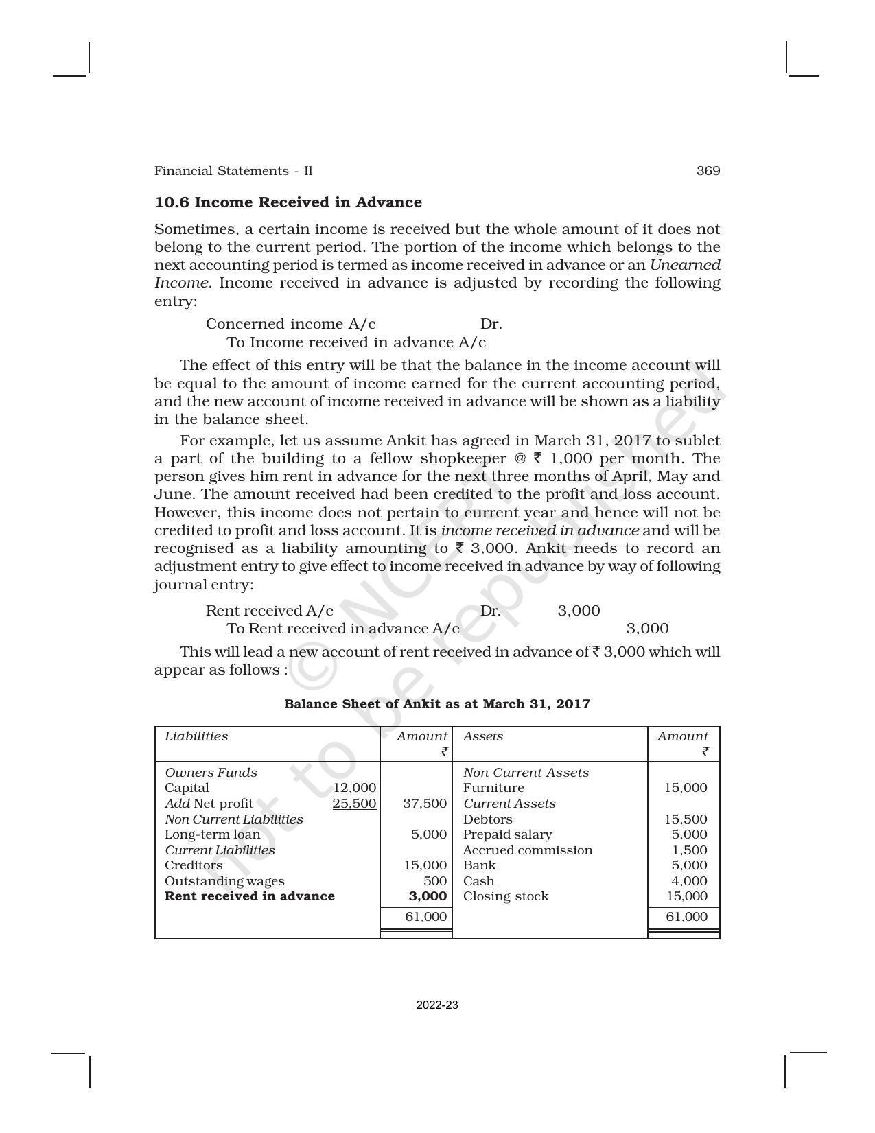 NCERT Book for Class 11 Accountancy (Part-II) Chapter 10 Financial Statements -II - Page 10