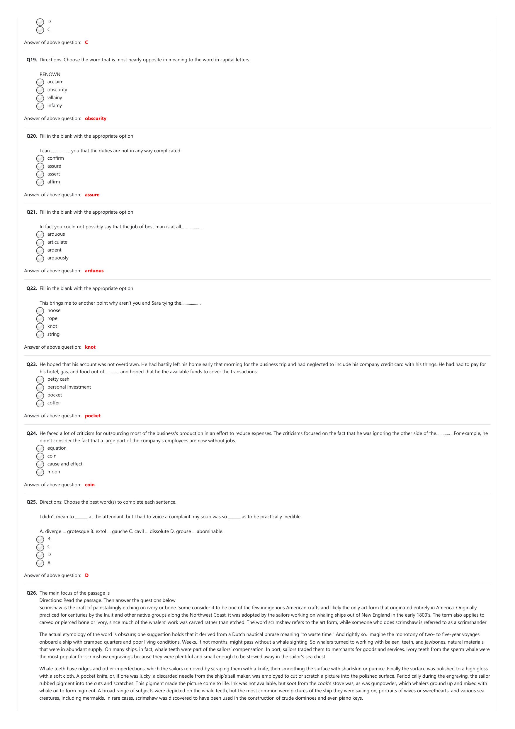 NIFT 2023 Sample Paper - Page 3