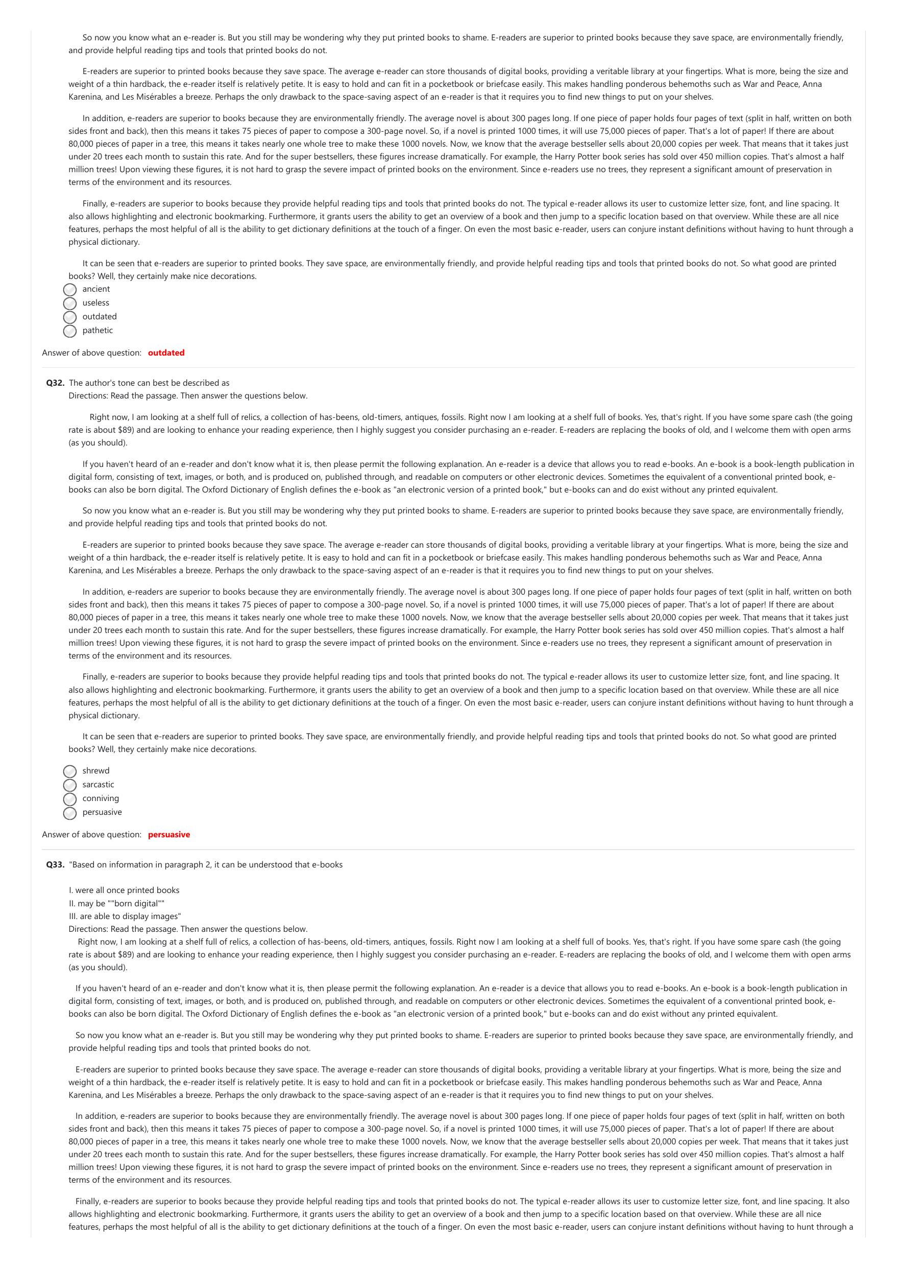 NIFT 2023 Sample Paper - Page 6