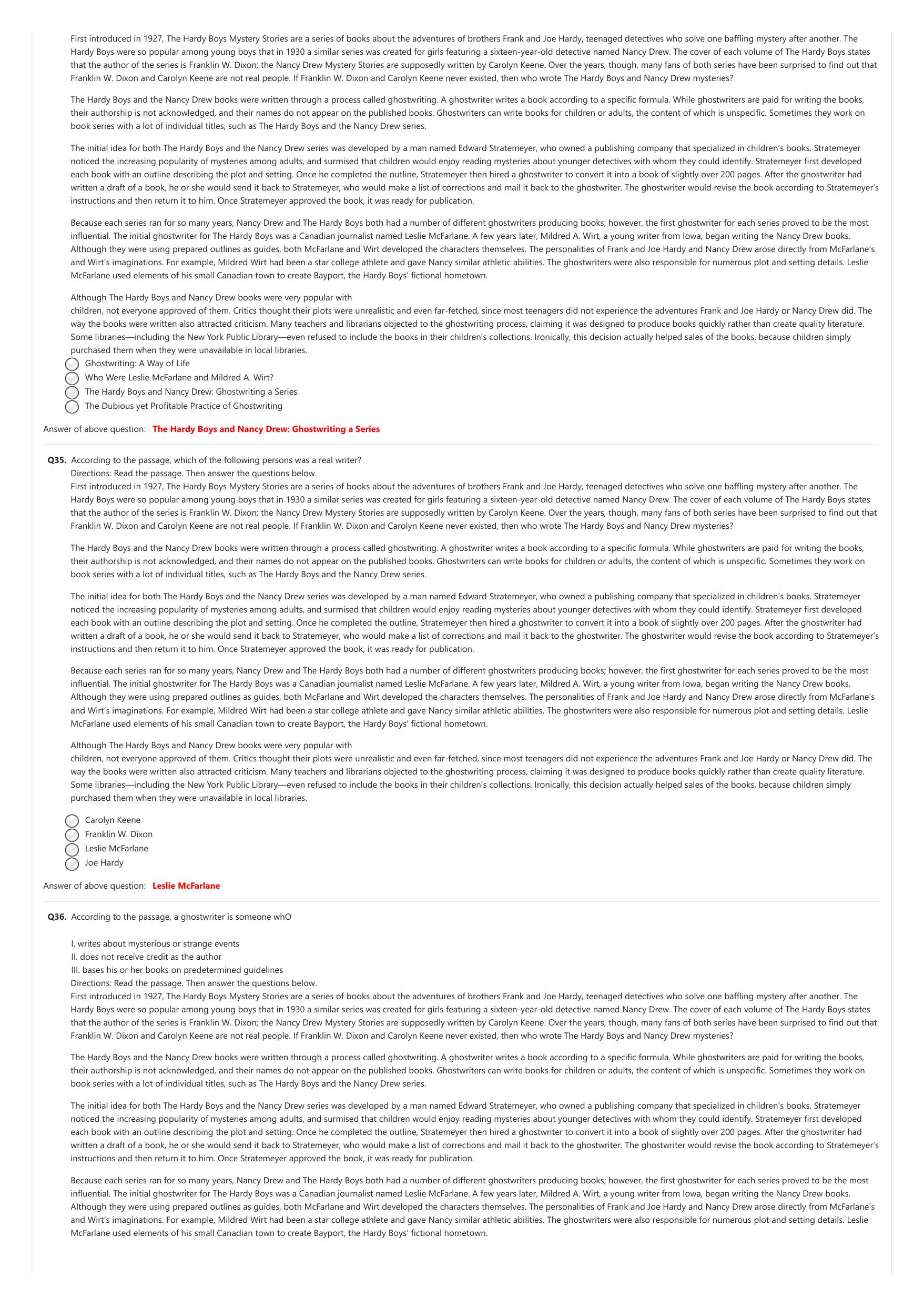 NIFT 2023 Sample Paper - Page 39