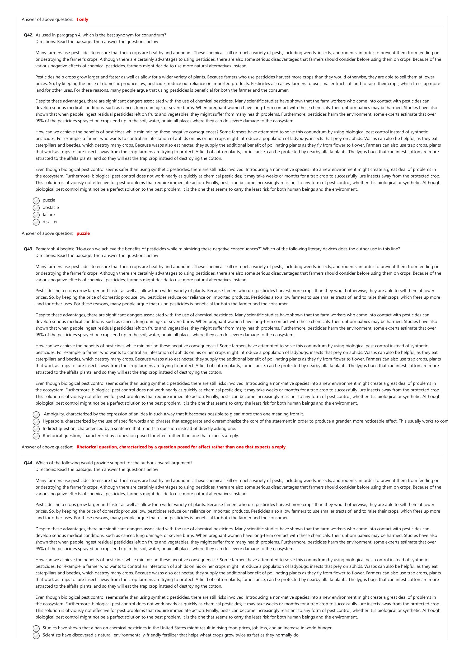 NIFT 2023 Sample Paper - Page 42
