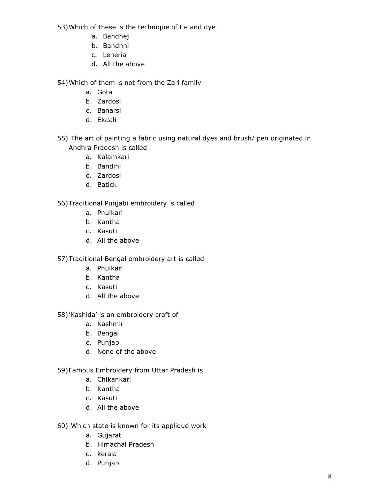 NIFT 2023 Sample Paper - Page 79