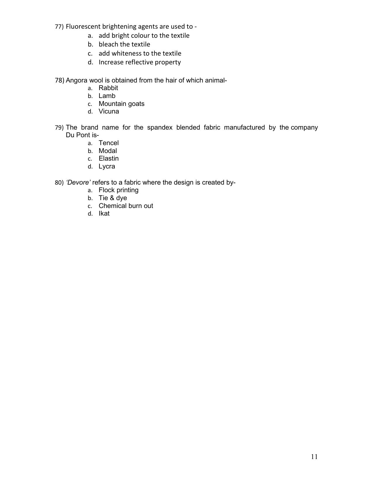NIFT 2023 Sample Paper - Page 82