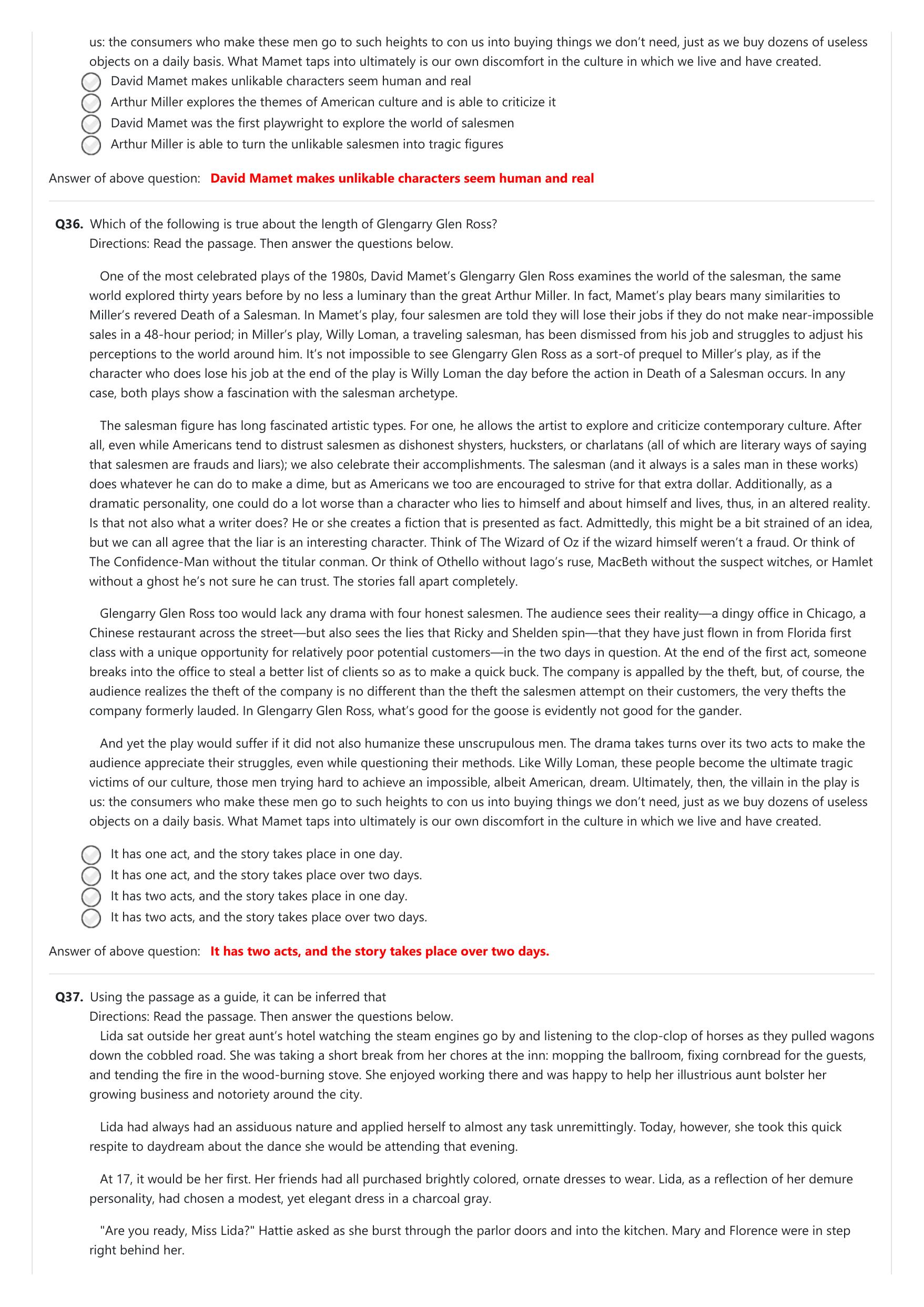 NIFT 2023 Sample Paper - Page 91