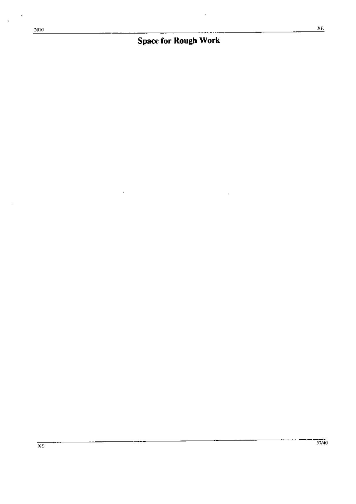 GATE 2010 Engineering Sciences (XE) Question Paper with Answer Key - Page 37