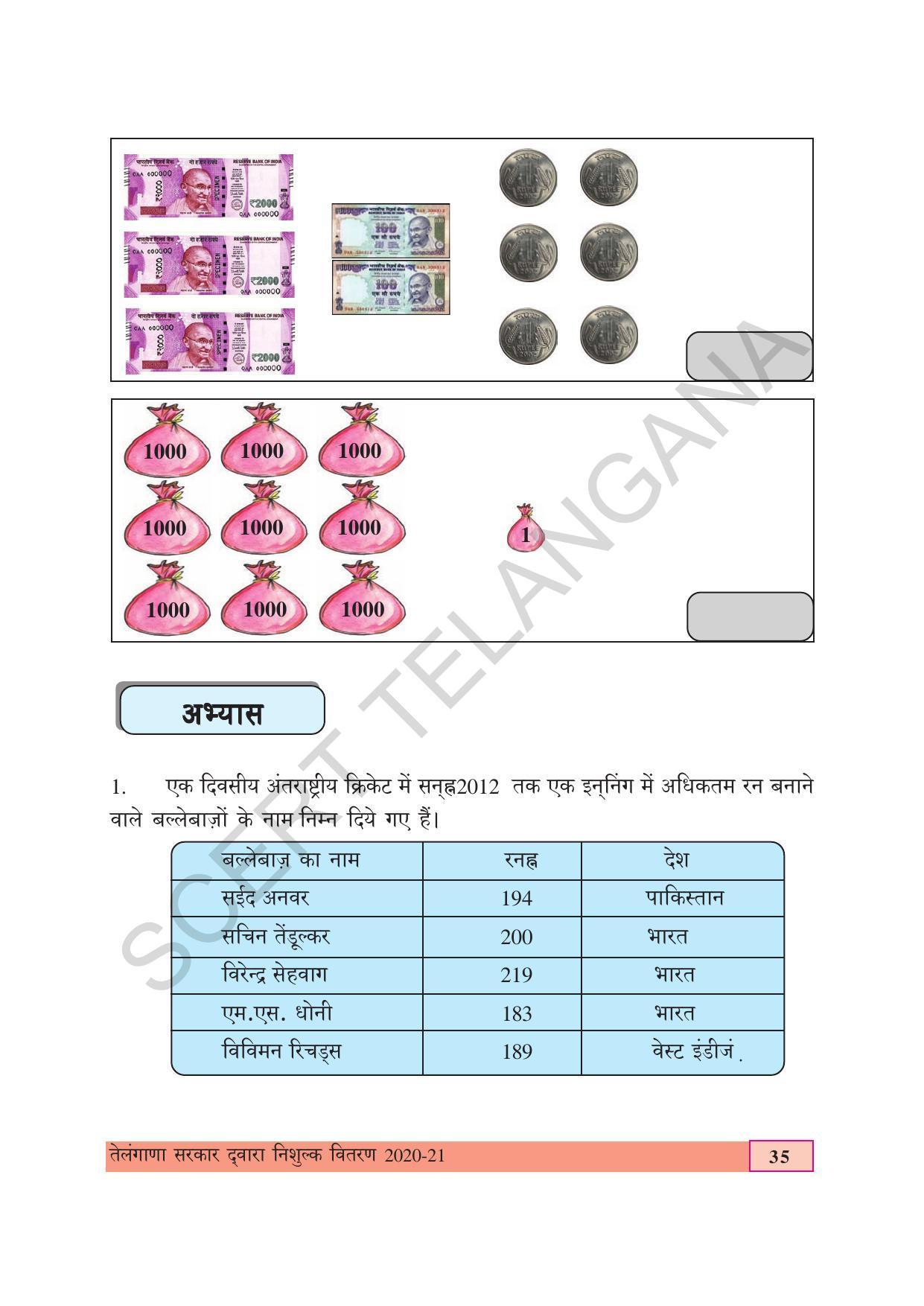 TS SCERT Class 4 Maths (Hindi Medium) Text Book - Page 43