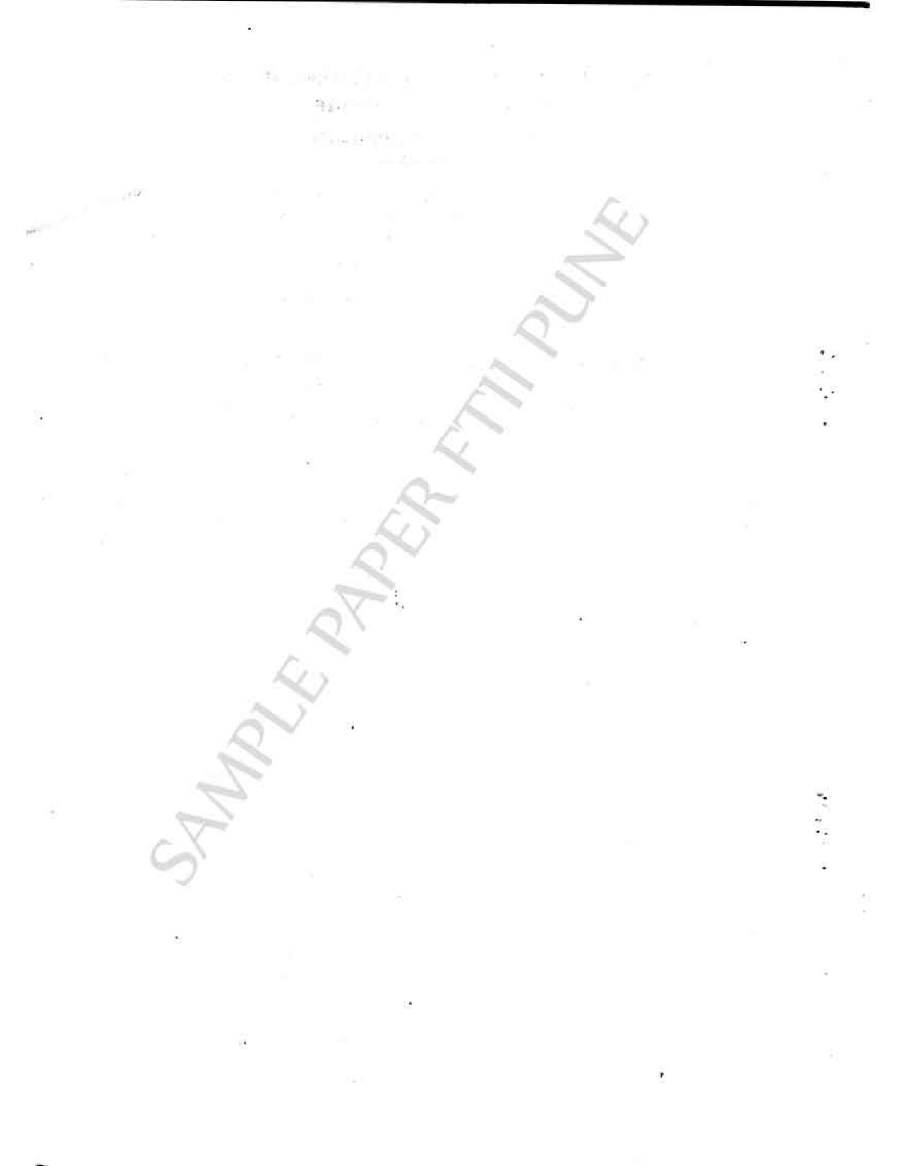 FTII JET Three Year Post Graduate Diploma in Direction & Screenplay Writing 2015-16 Question Paper - Page 2