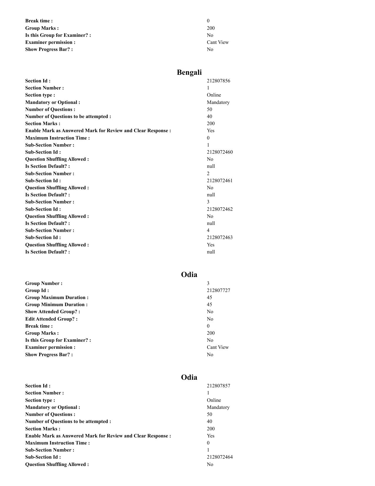 CUET 2023 English Telugu Shift 3 Question Papers - Page 2