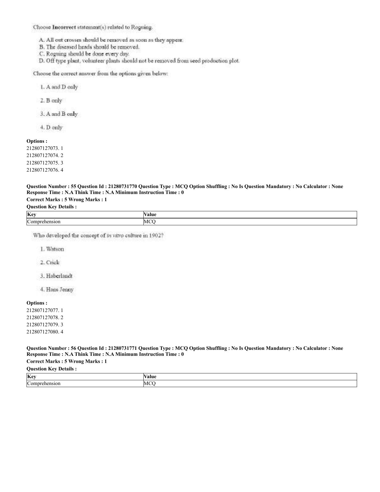 CUET 2023 English Telugu Shift 3 Question Papers - Page 42