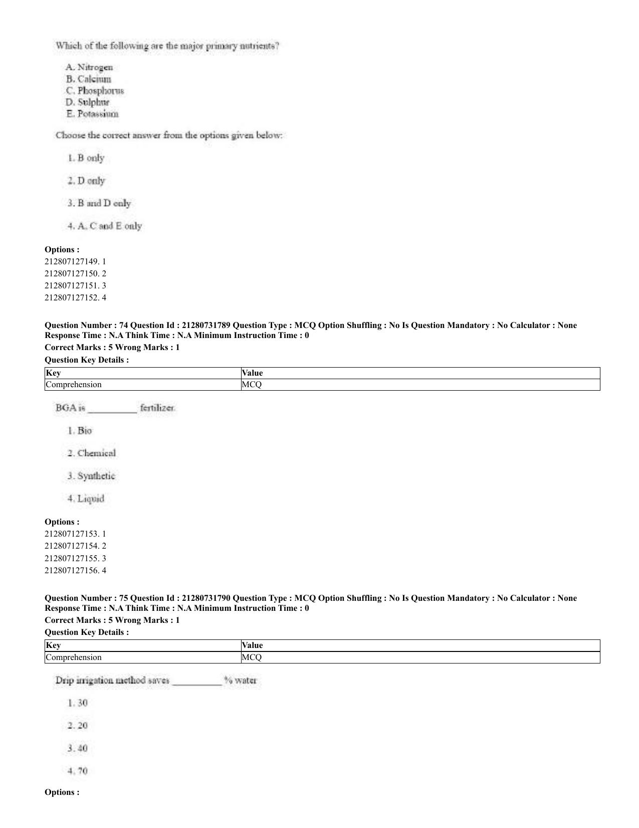 CUET 2023 English Telugu Shift 3 Question Papers - Page 50