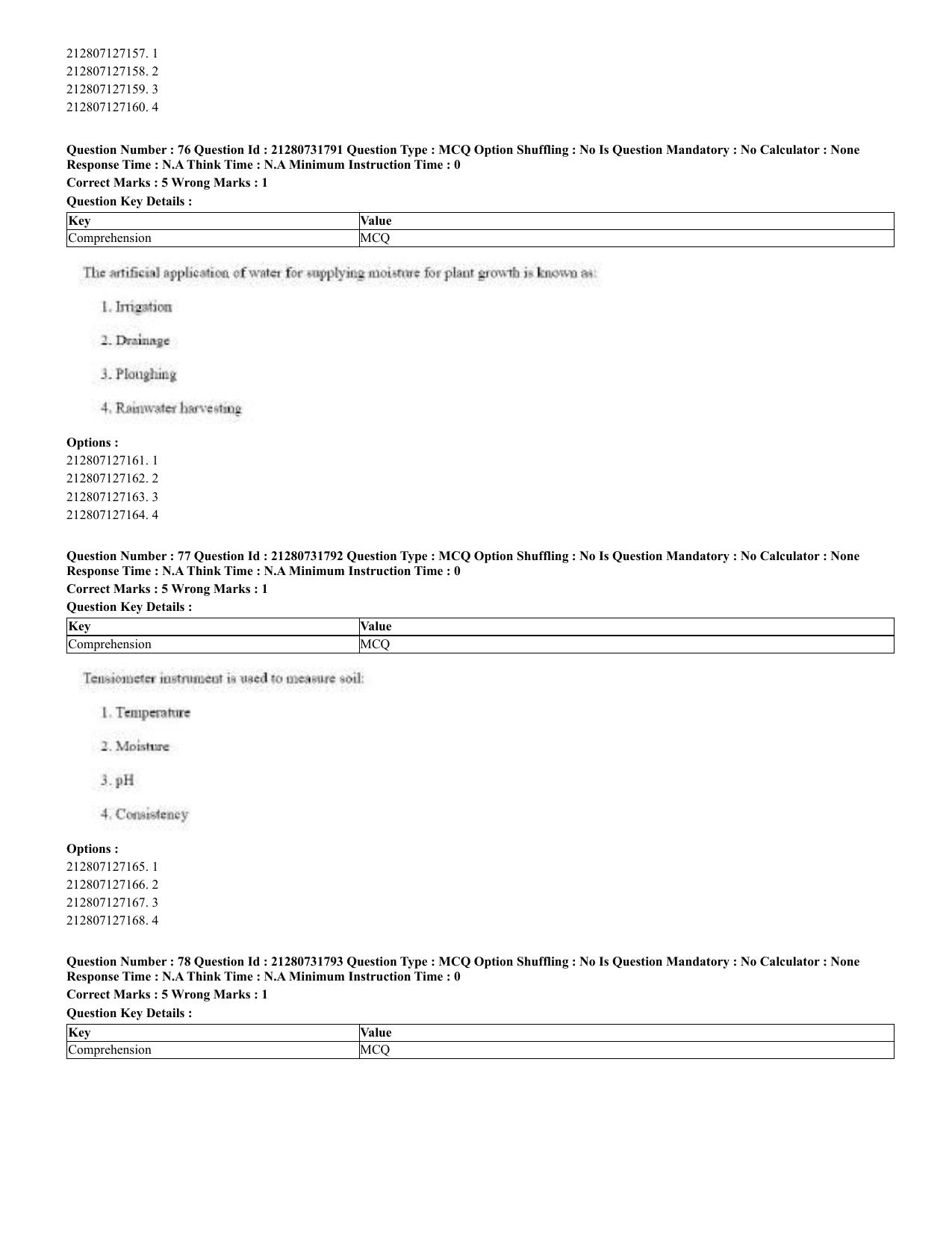 CUET 2023 English Telugu Shift 3 Question Papers - Page 51