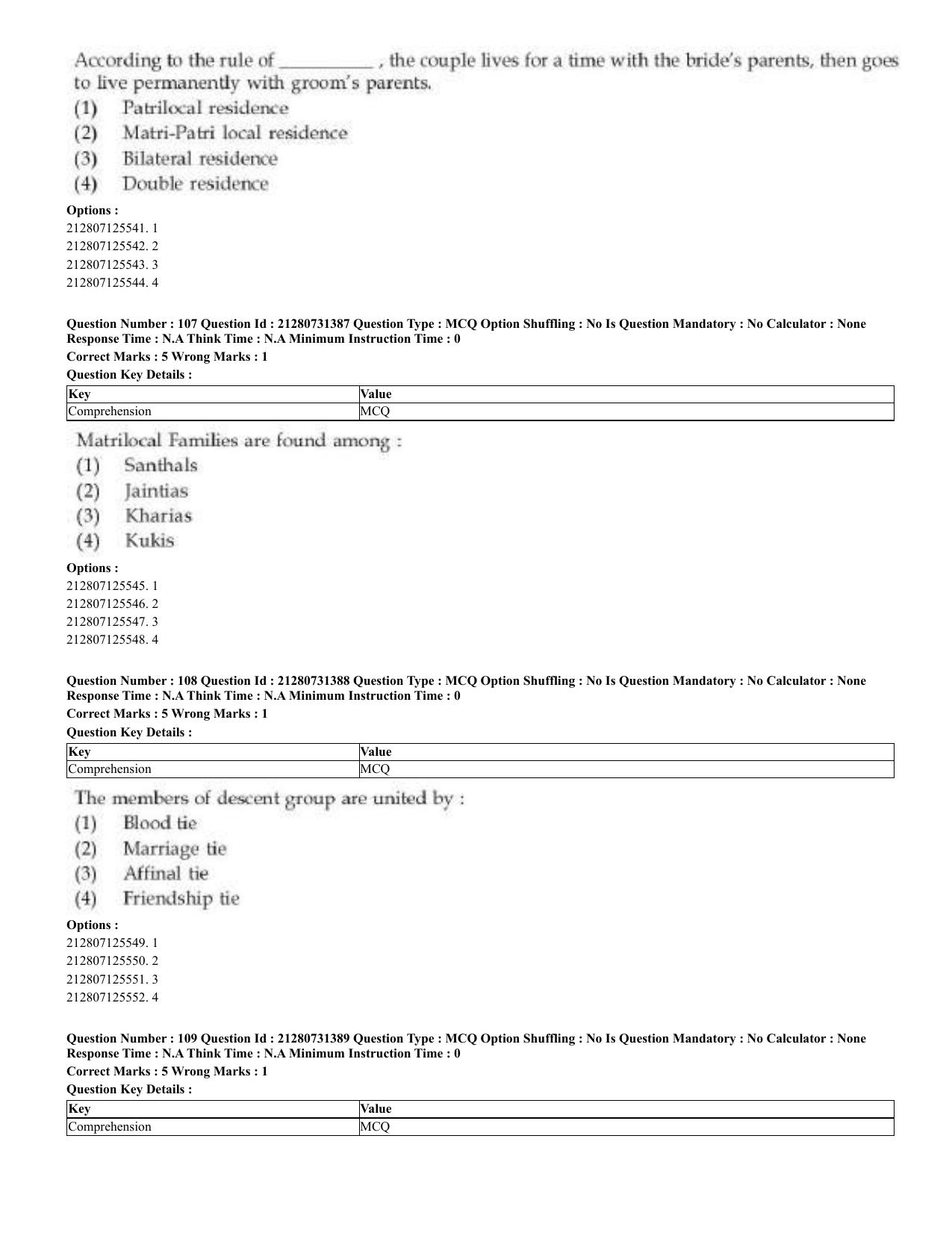 CUET 2023 English Telugu Shift 3 Question Papers - Page 65