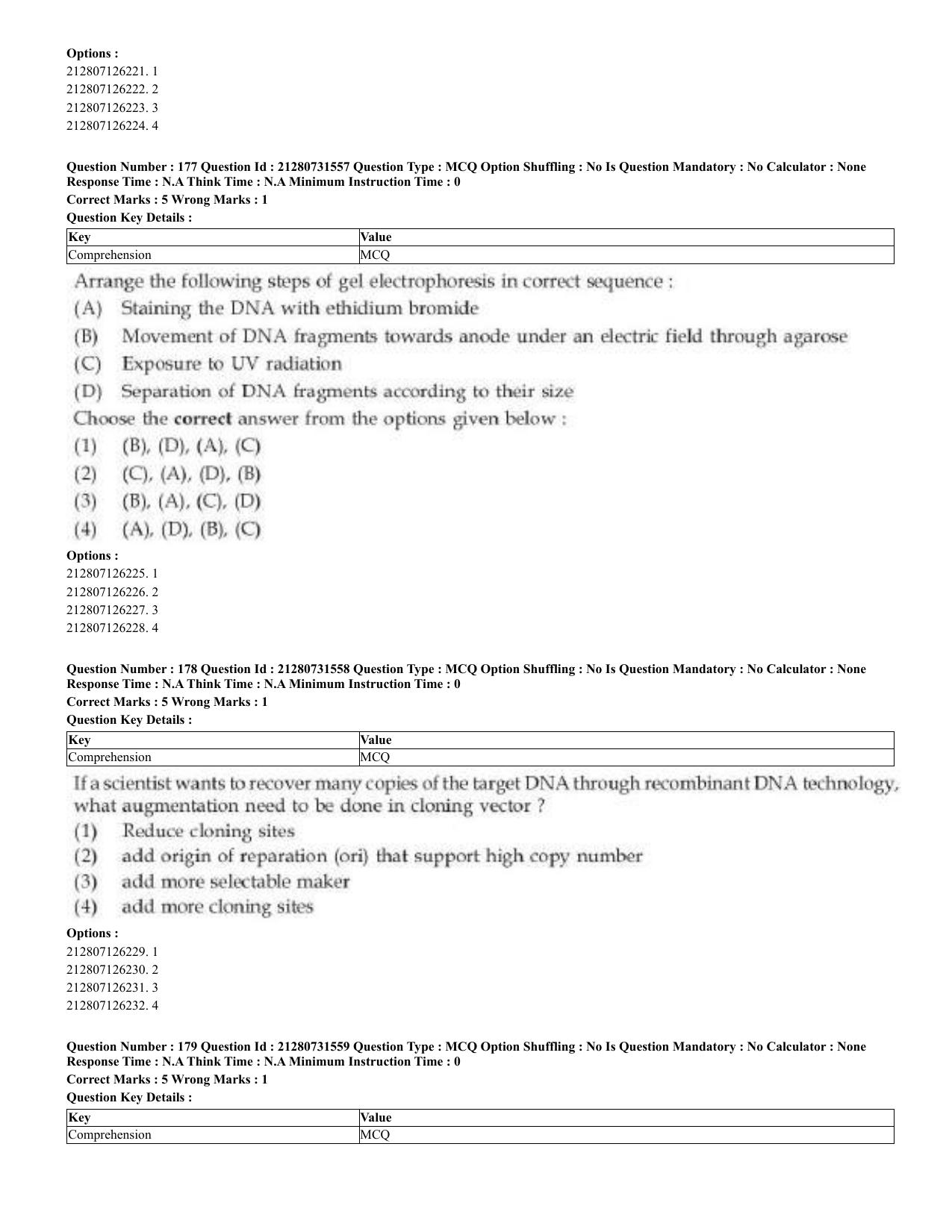 CUET 2023 English Telugu Shift 3 Question Papers - Page 97