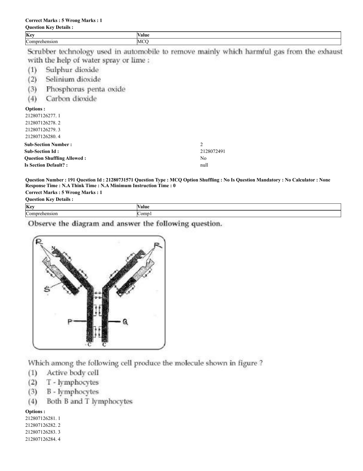 CUET 2023 English Telugu Shift 3 Question Papers - Page 102