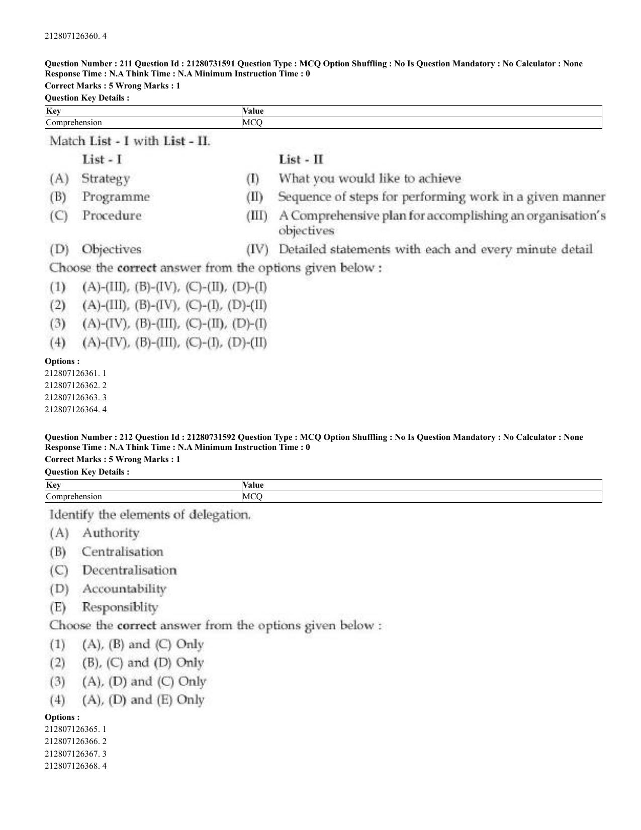 CUET 2023 English Telugu Shift 3 Question Papers - Page 116