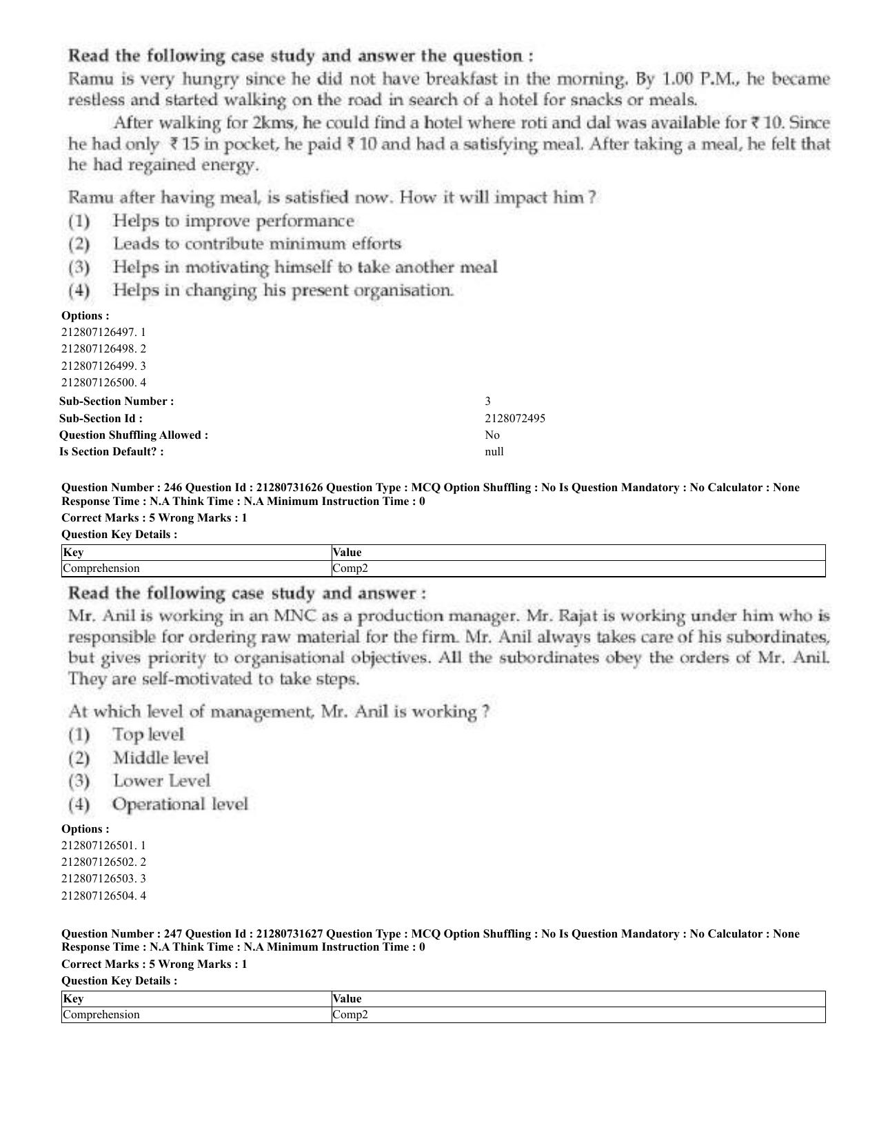 CUET 2023 English Telugu Shift 3 Question Papers - Page 130