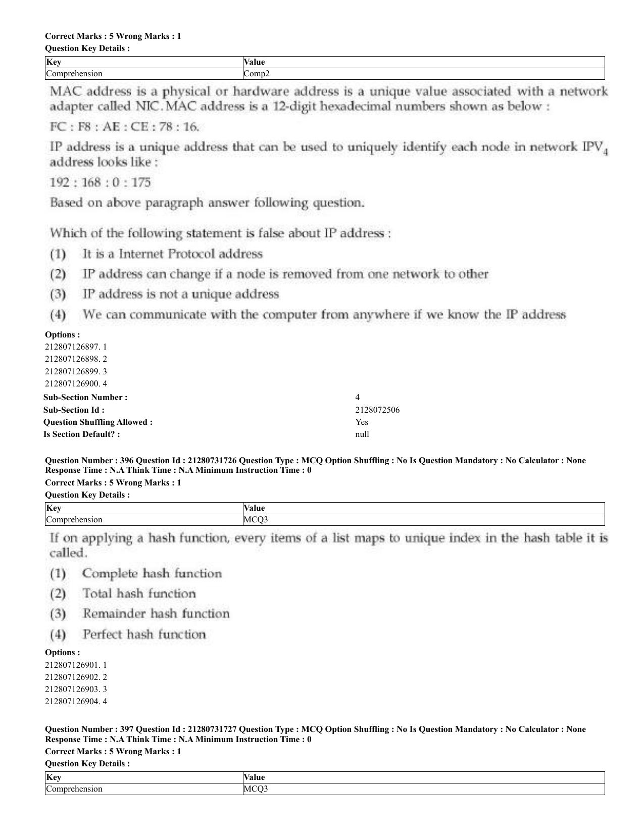 CUET 2023 English Telugu Shift 3 Question Papers - Page 204