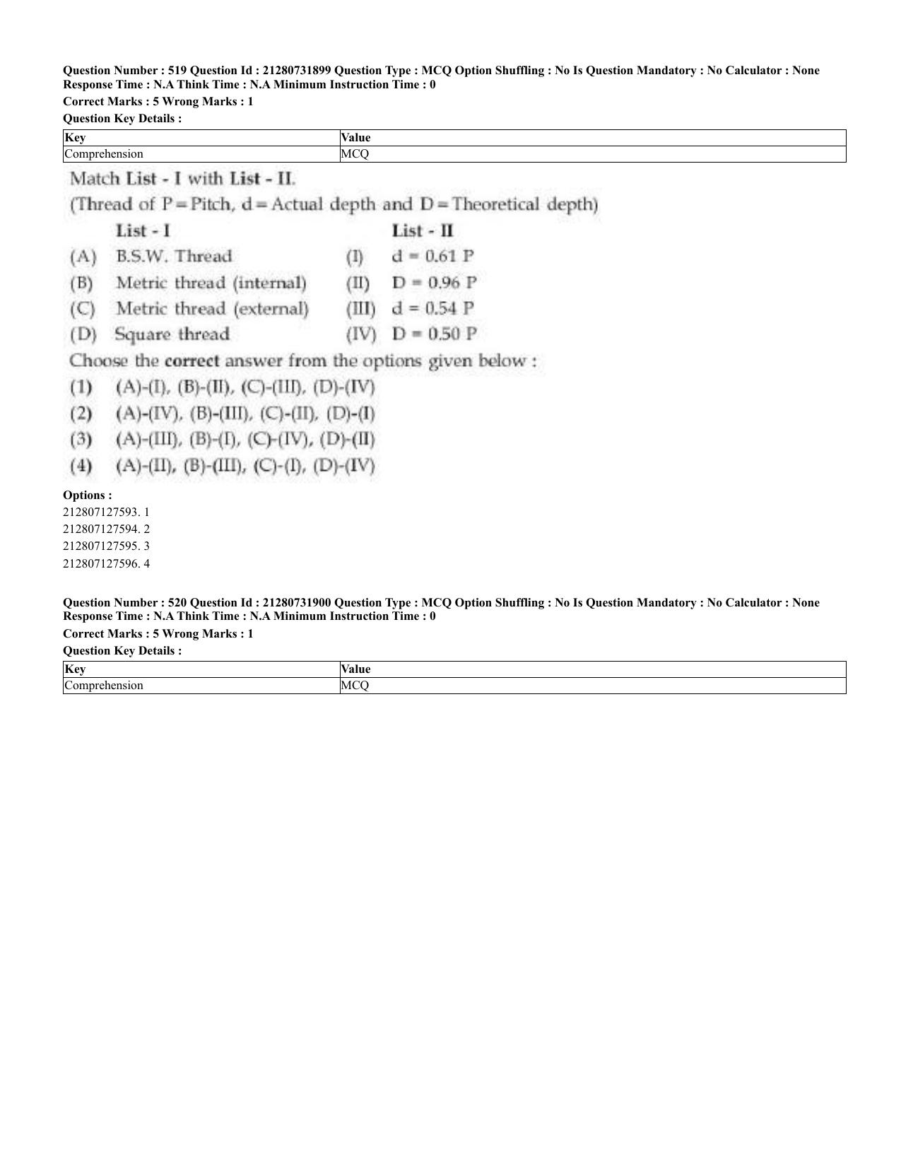 CUET 2023 English Telugu Shift 3 Question Papers - Page 263