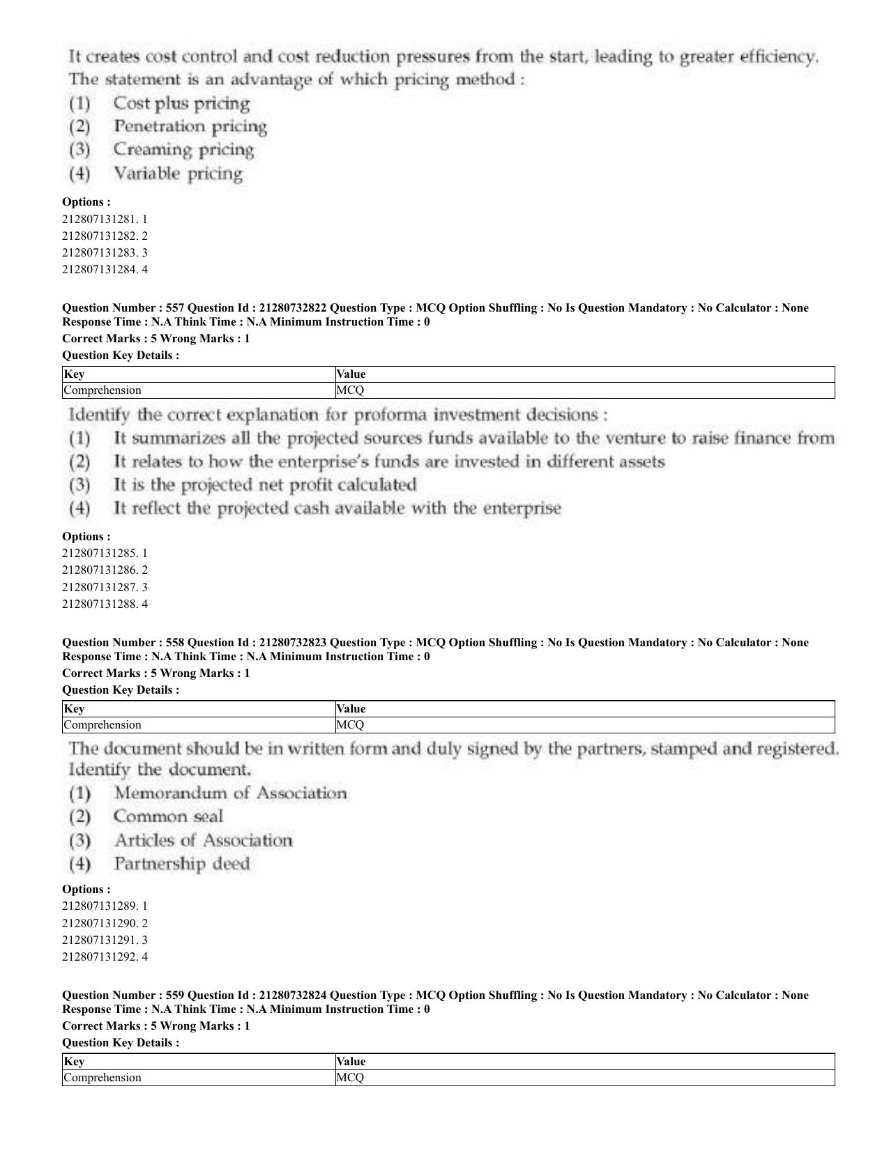 CUET 2023 English Telugu Shift 3 Question Papers - Page 283