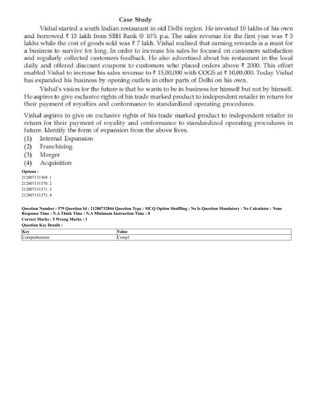 CUET 2023 English Telugu Shift 3 Question Papers - Page 293