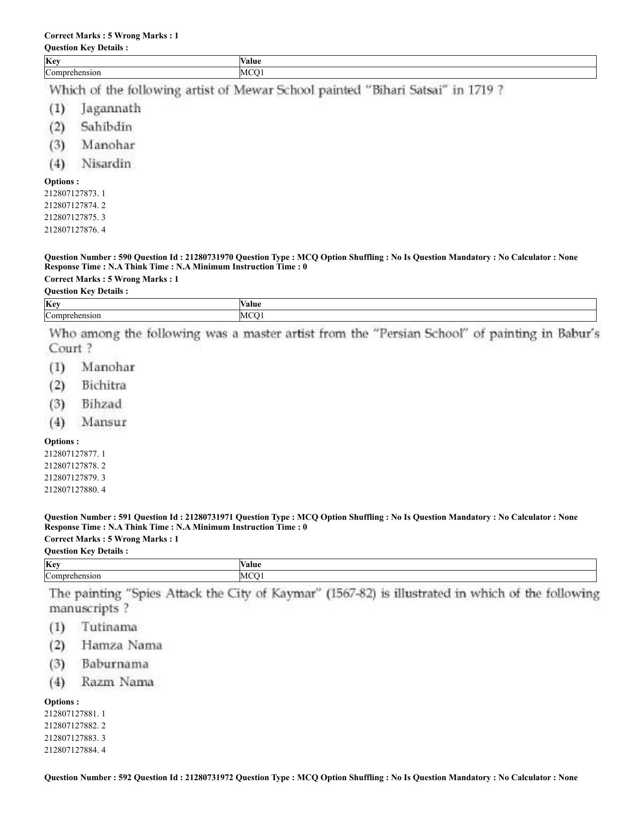 CUET 2023 English Telugu Shift 3 Question Papers - Page 300