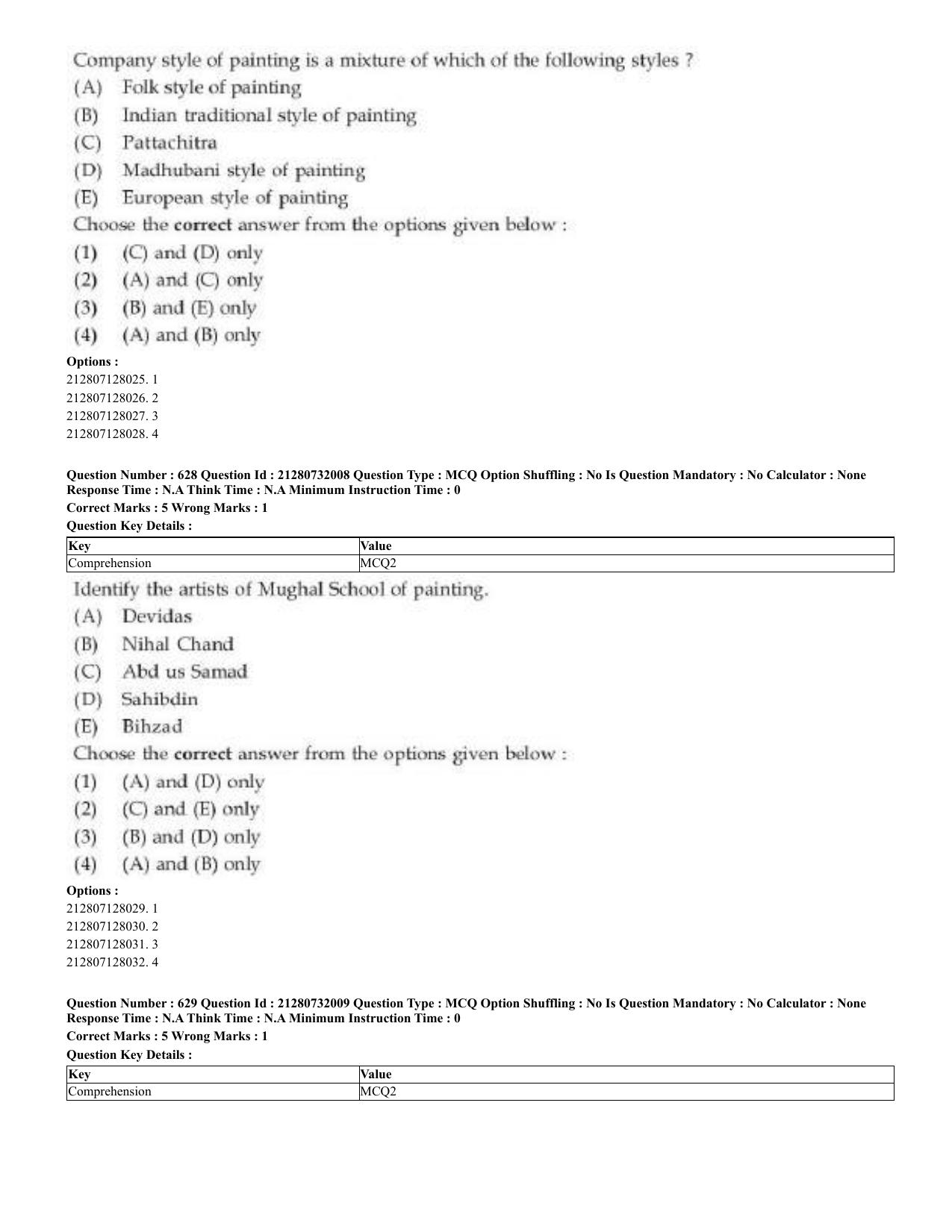 CUET 2023 English Telugu Shift 3 Question Papers - Page 321
