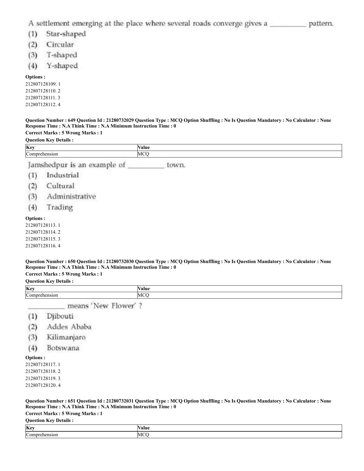 CUET 2023 English Telugu Shift 3 Question Papers - Page 330