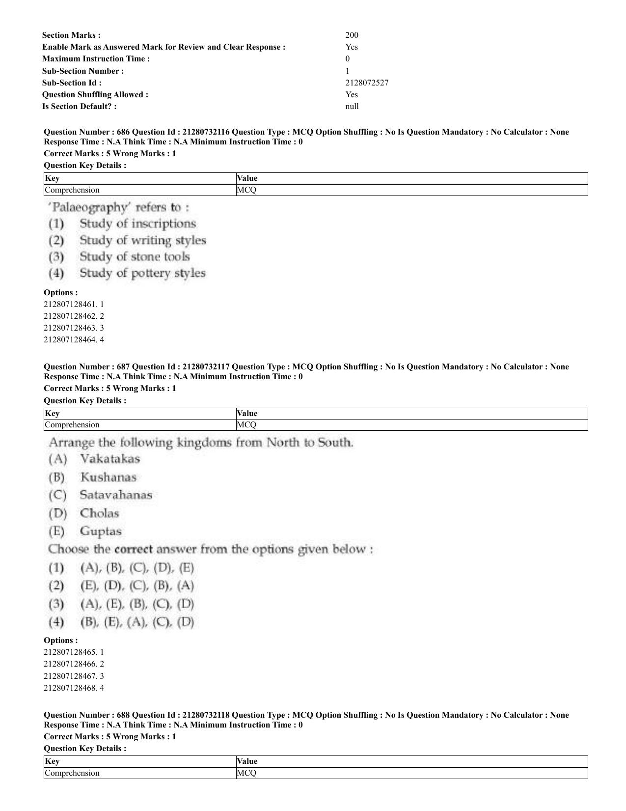 CUET 2023 English Telugu Shift 3 Question Papers - Page 352
