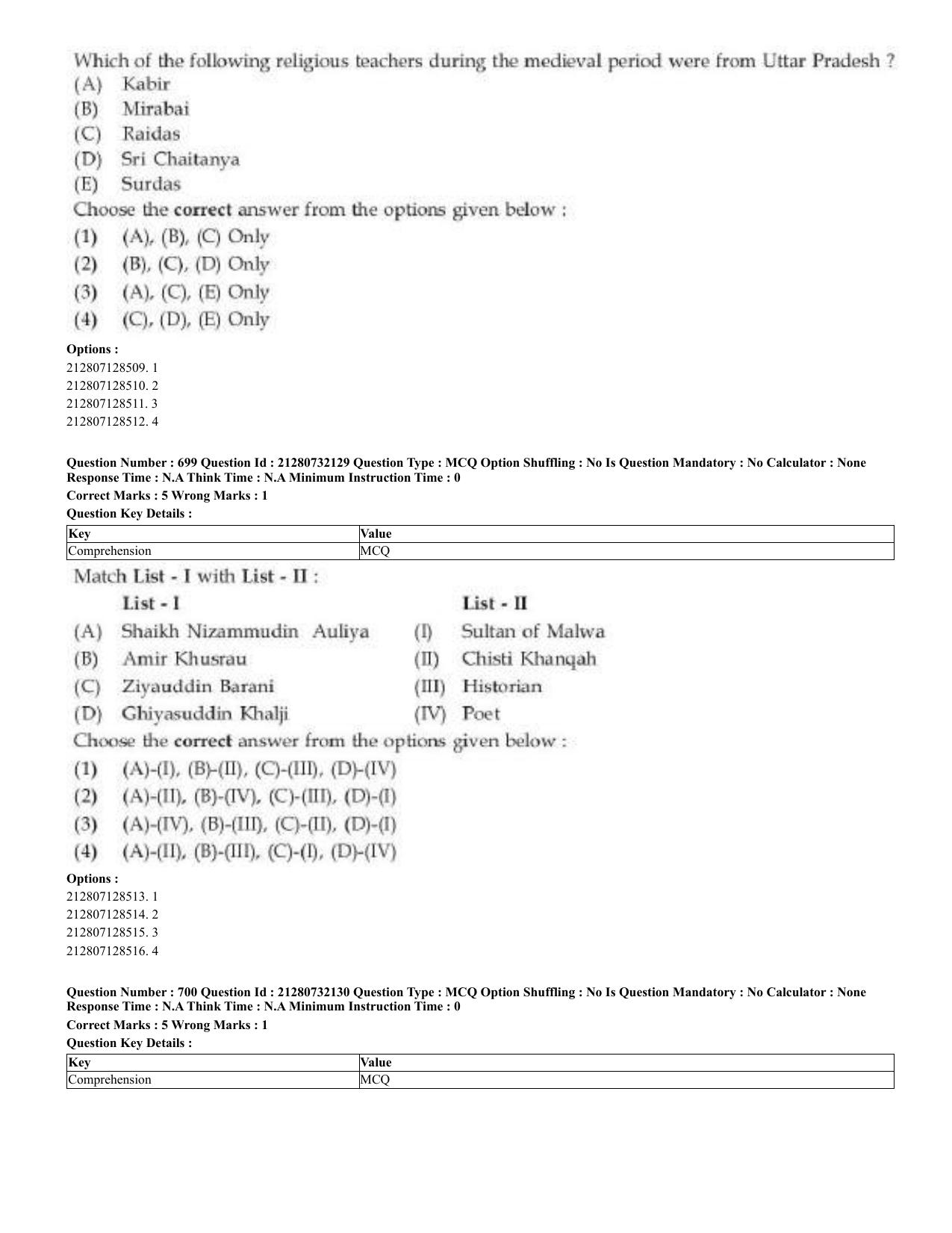 CUET 2023 English Telugu Shift 3 Question Papers - Page 357