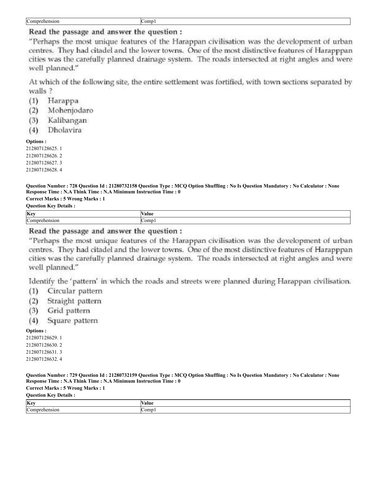 CUET 2023 English Telugu Shift 3 Question Papers - Page 368