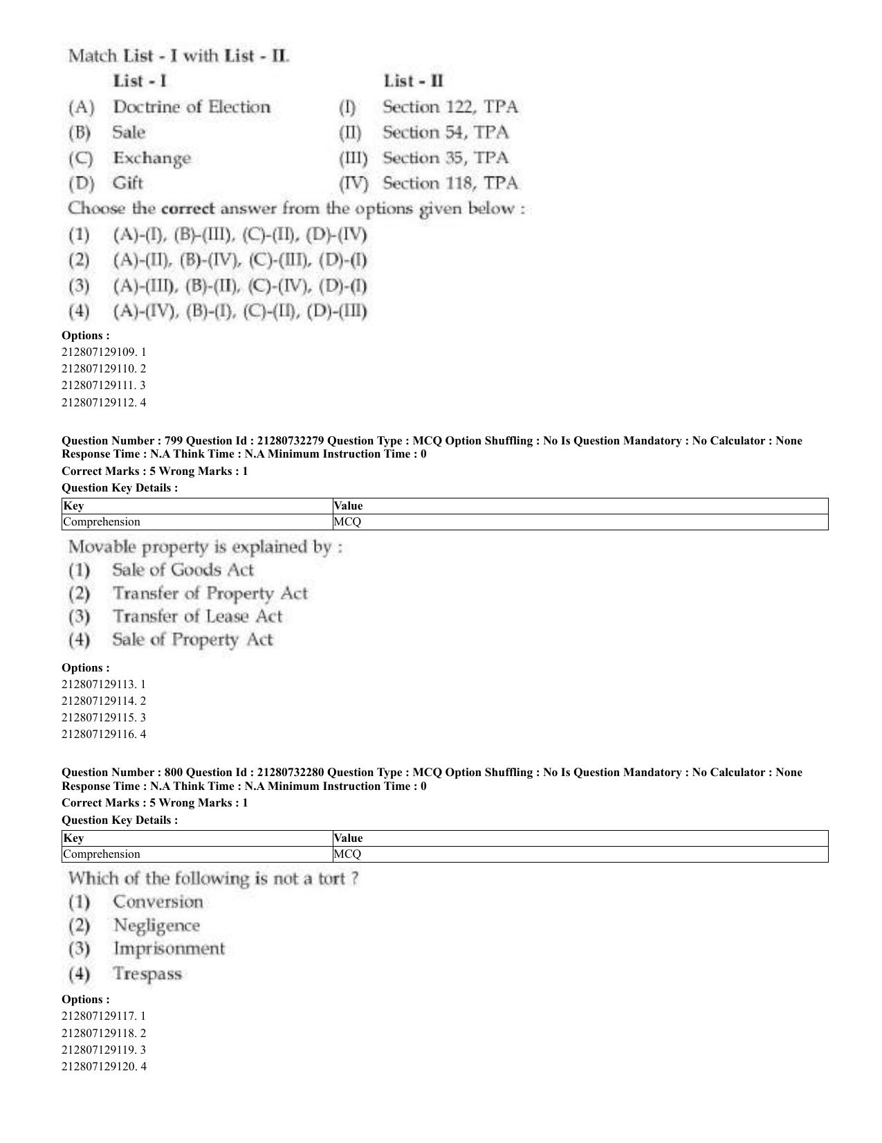 CUET 2023 English Telugu Shift 3 Question Papers - Page 403