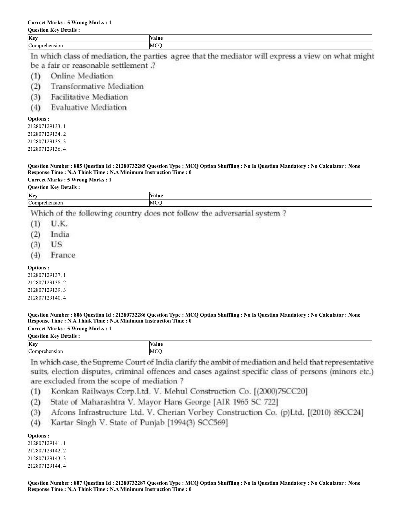 CUET 2023 English Telugu Shift 3 Question Papers - Page 405