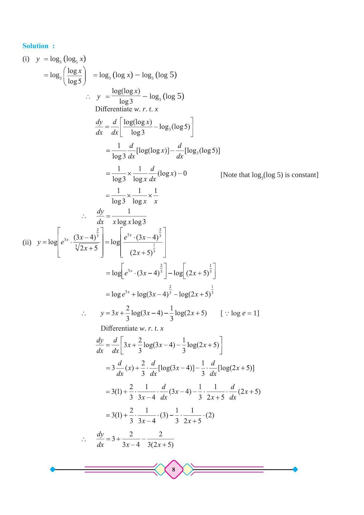 Maharashtra Board Class 12 Maths (Part 2) Textbook - Page 18