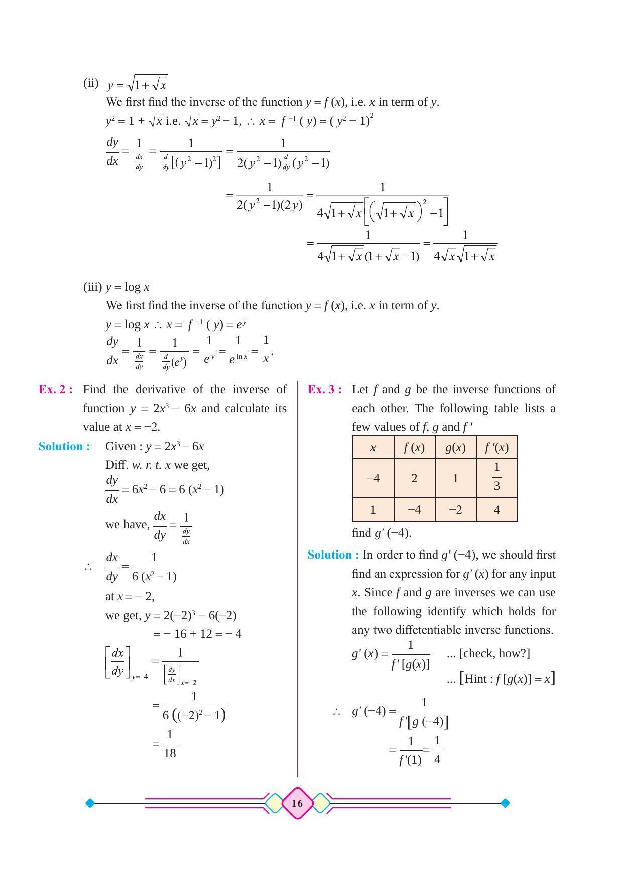 Maharashtra Board Class 12 Maths (Part 2) Textbook - Page 26