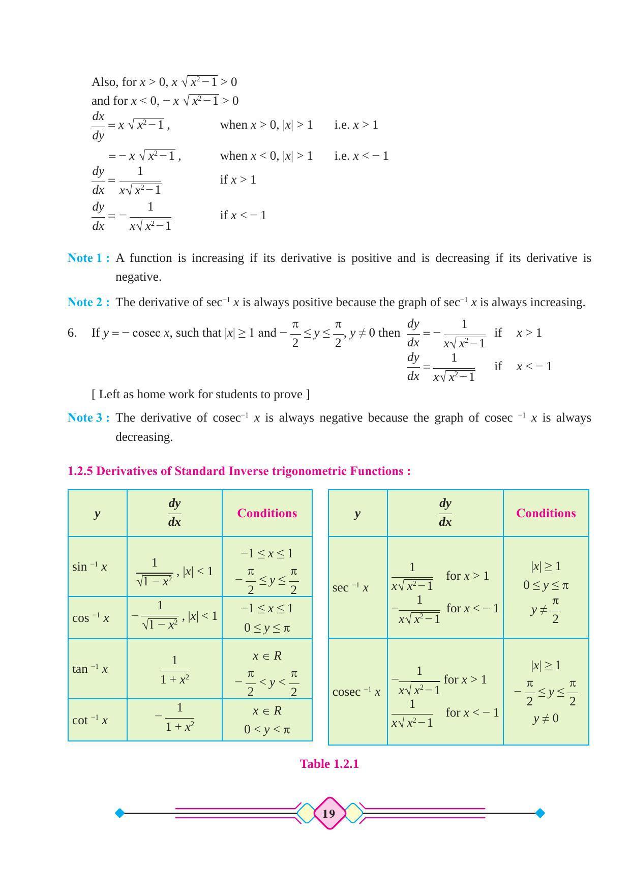 Maharashtra Board Class 12 Maths (Part 2) Textbook - Page 29