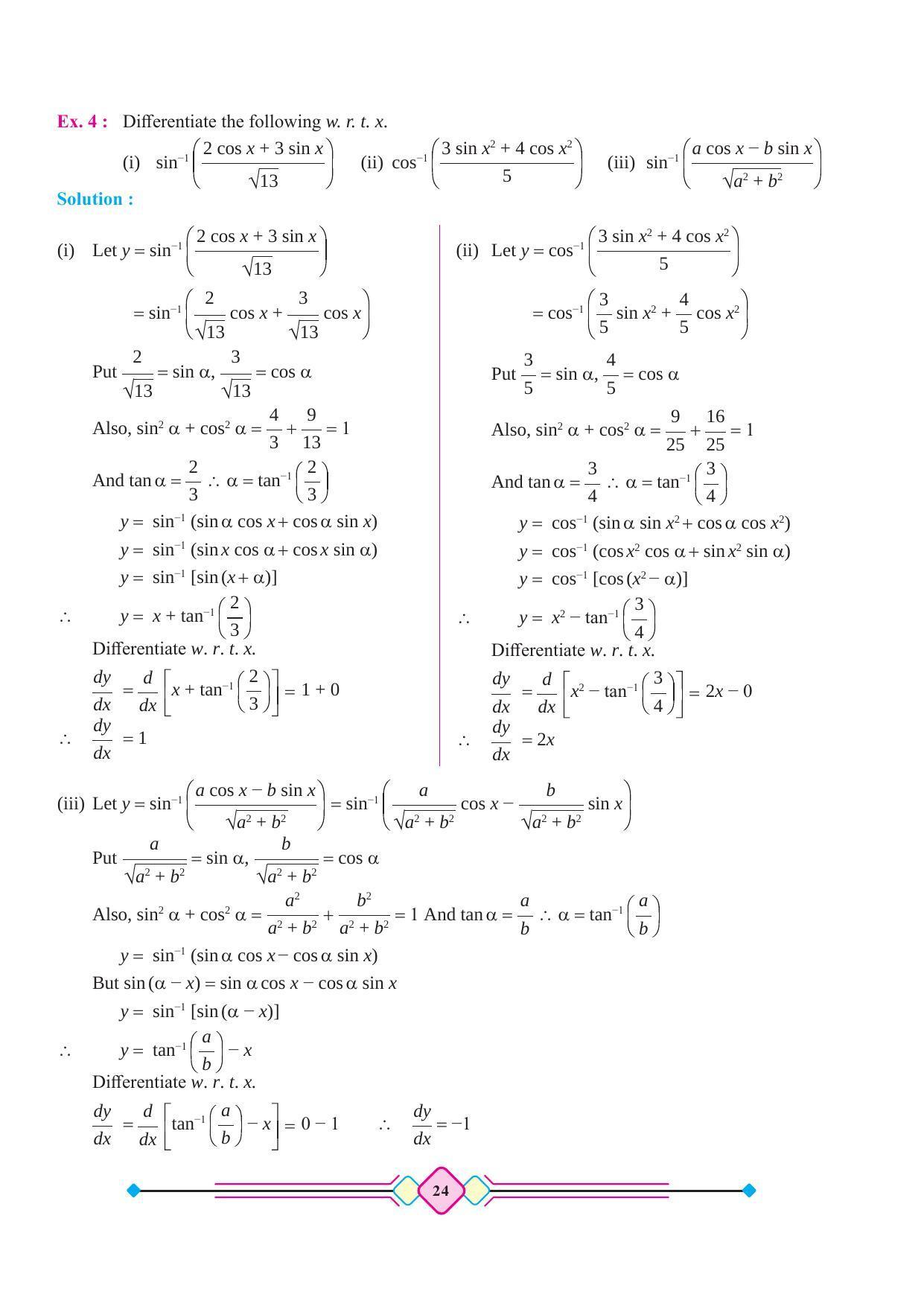Maharashtra Board Class 12 Maths (Part 2) Textbook - Page 34